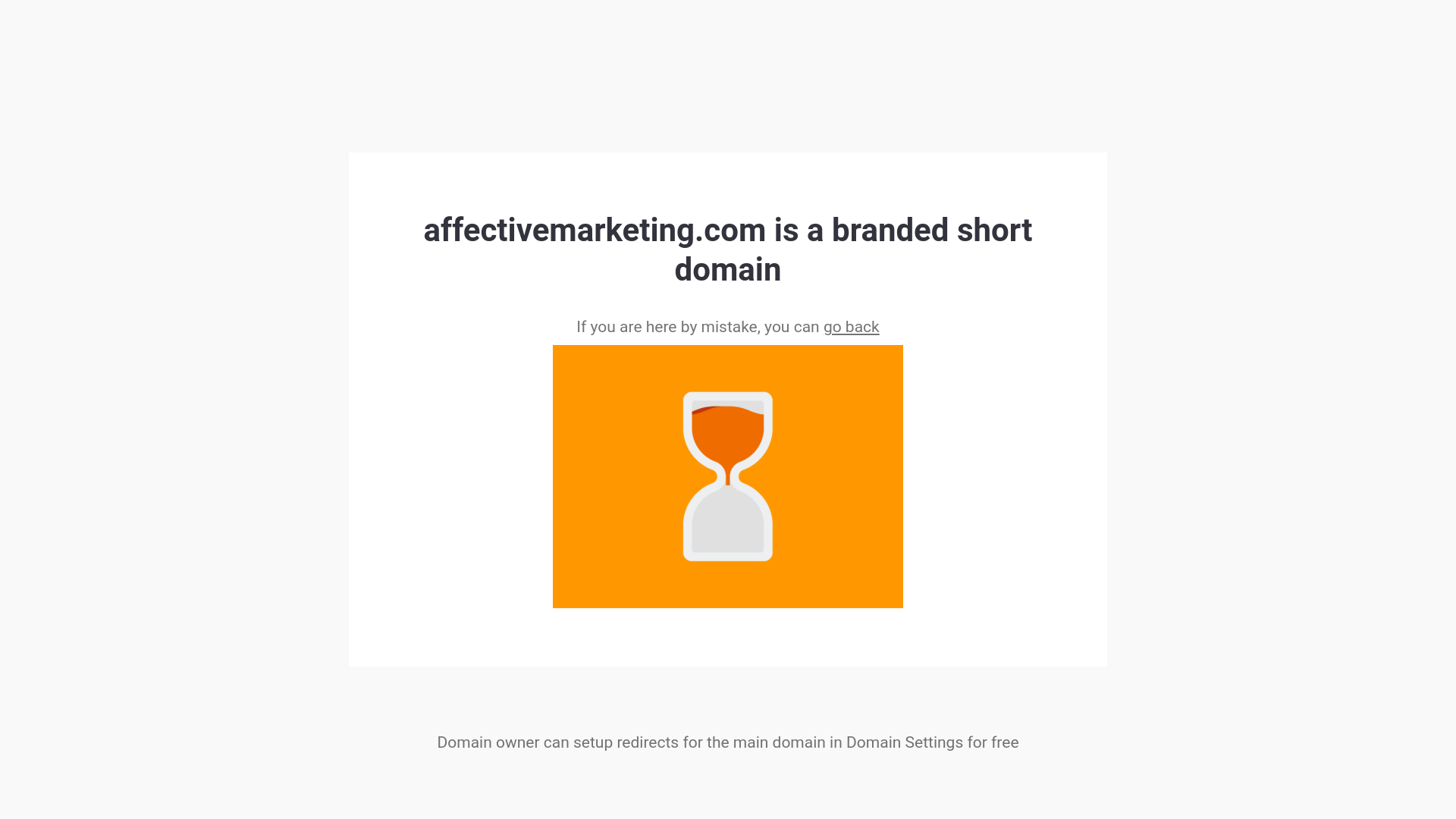website screenshot of https://affectivemarketing.com