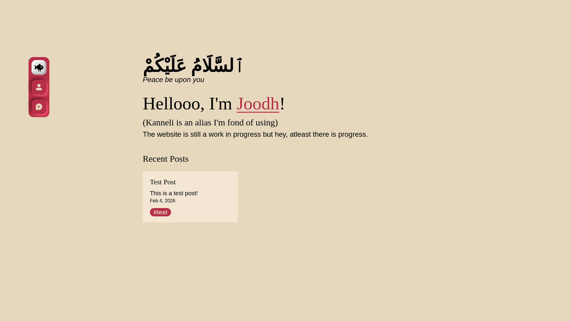 website screenshot of https://joodhahmednaseer.pages.dev/