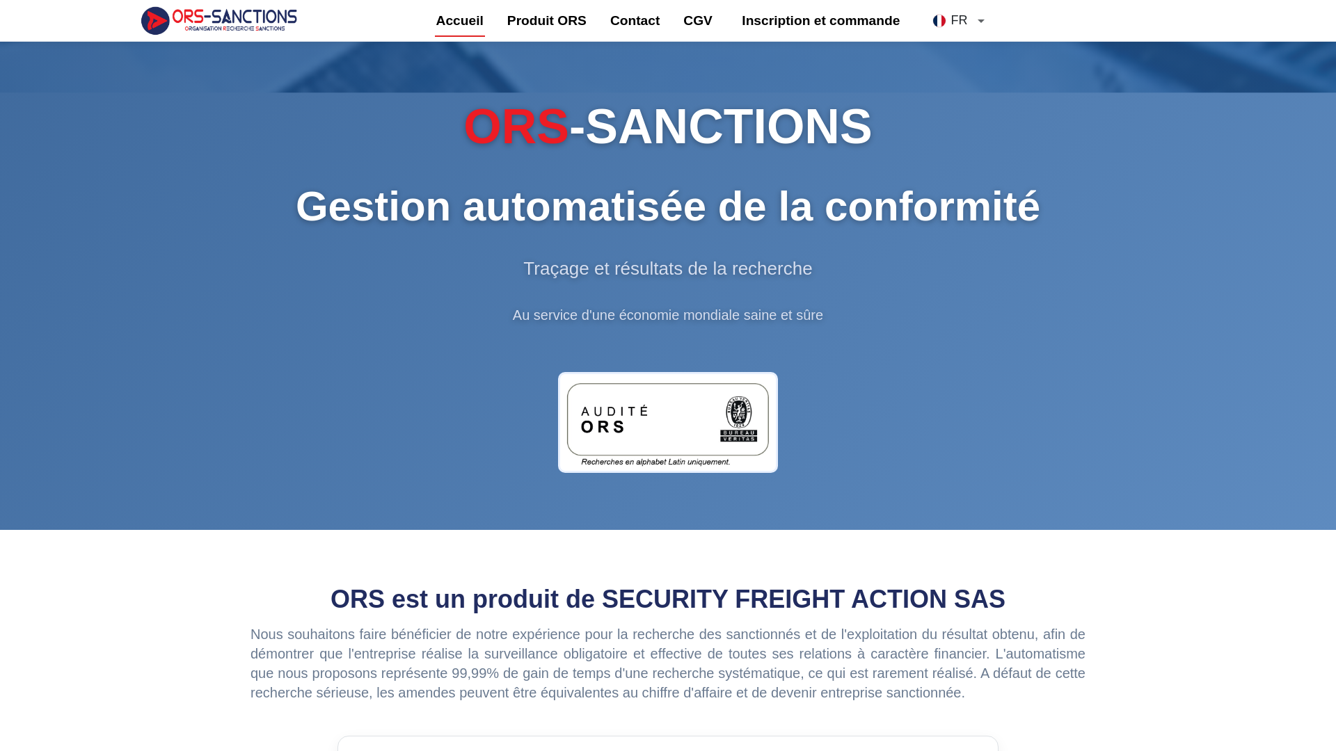 website screenshot of https://sanciones-ors.com/