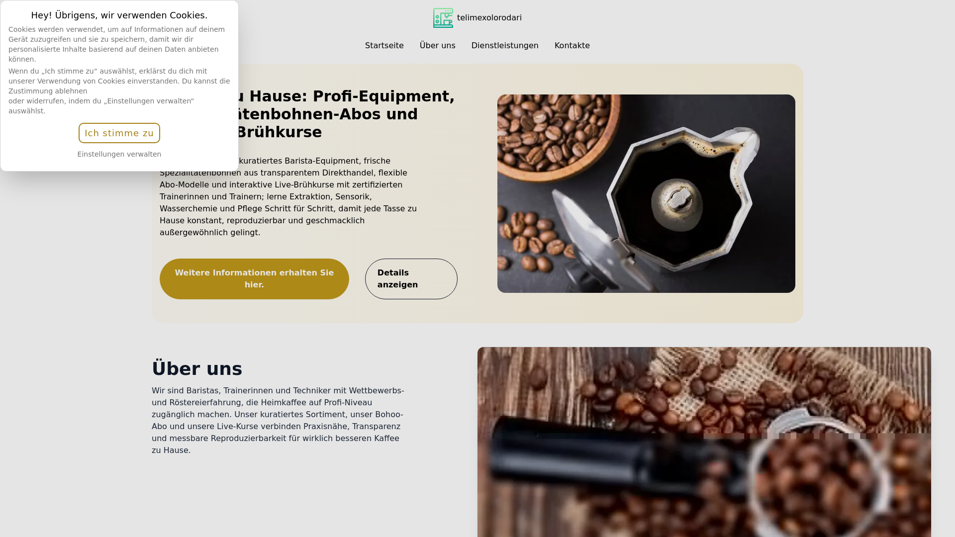 website screenshot of https://telimexolorodari.life/