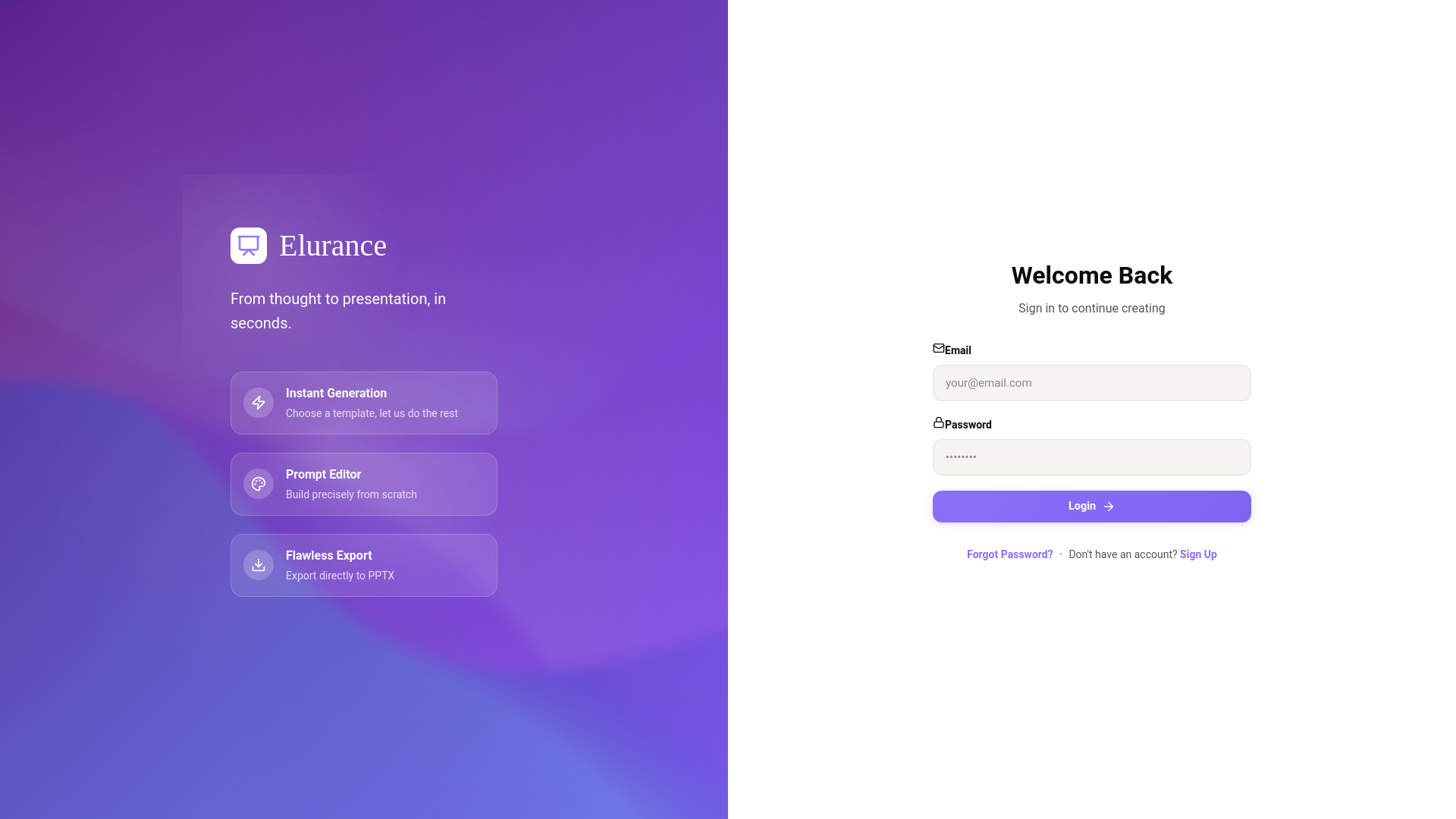 website screenshot of https://ppt-generator-2b1.pages.dev/