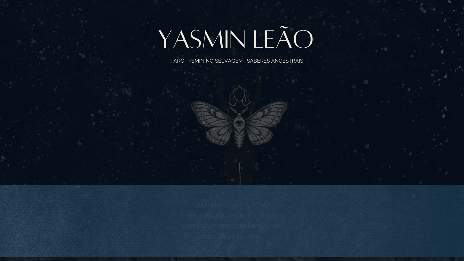 website screenshot of https://yasminleao.net/