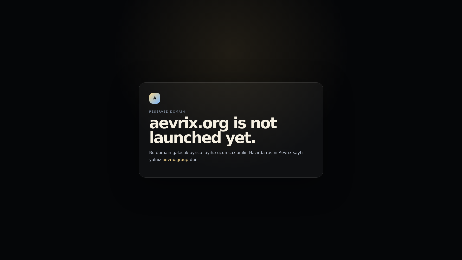 website screenshot of https://aevrix-trust.pages.dev/