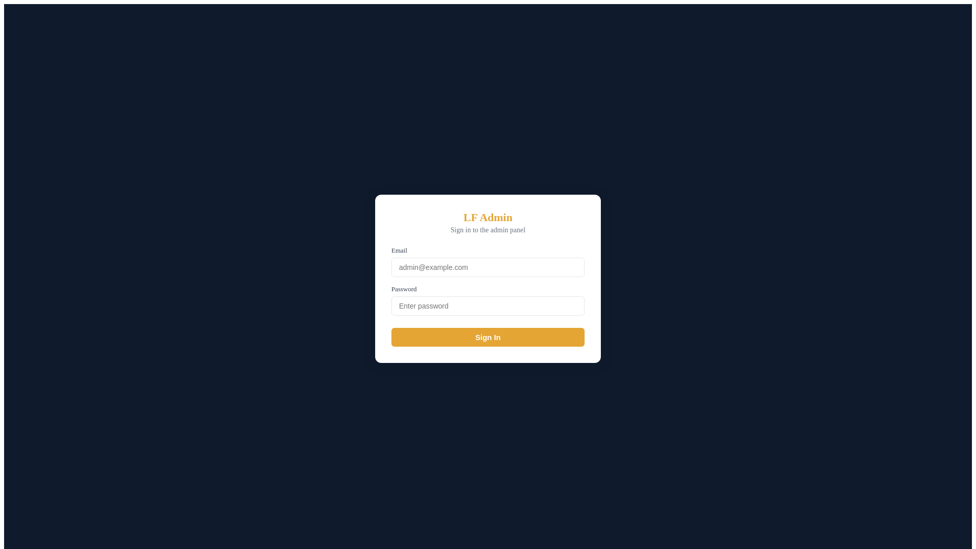 website screenshot of https://lazyfinance-admin.pages.dev/