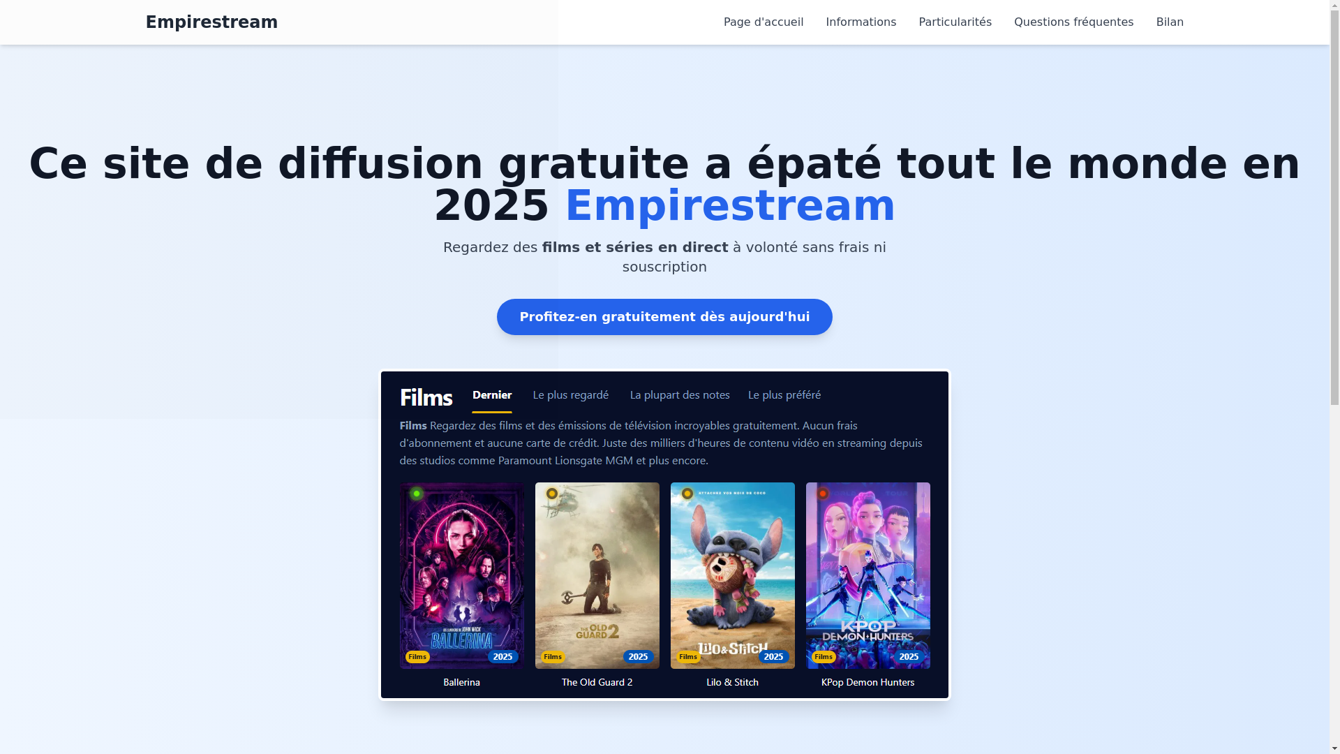 website screenshot of https://empirestream-nts6.pages.dev/