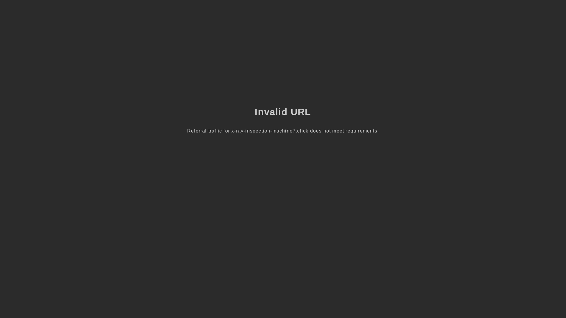website screenshot of https://x-ray-inspection-machine7.click/