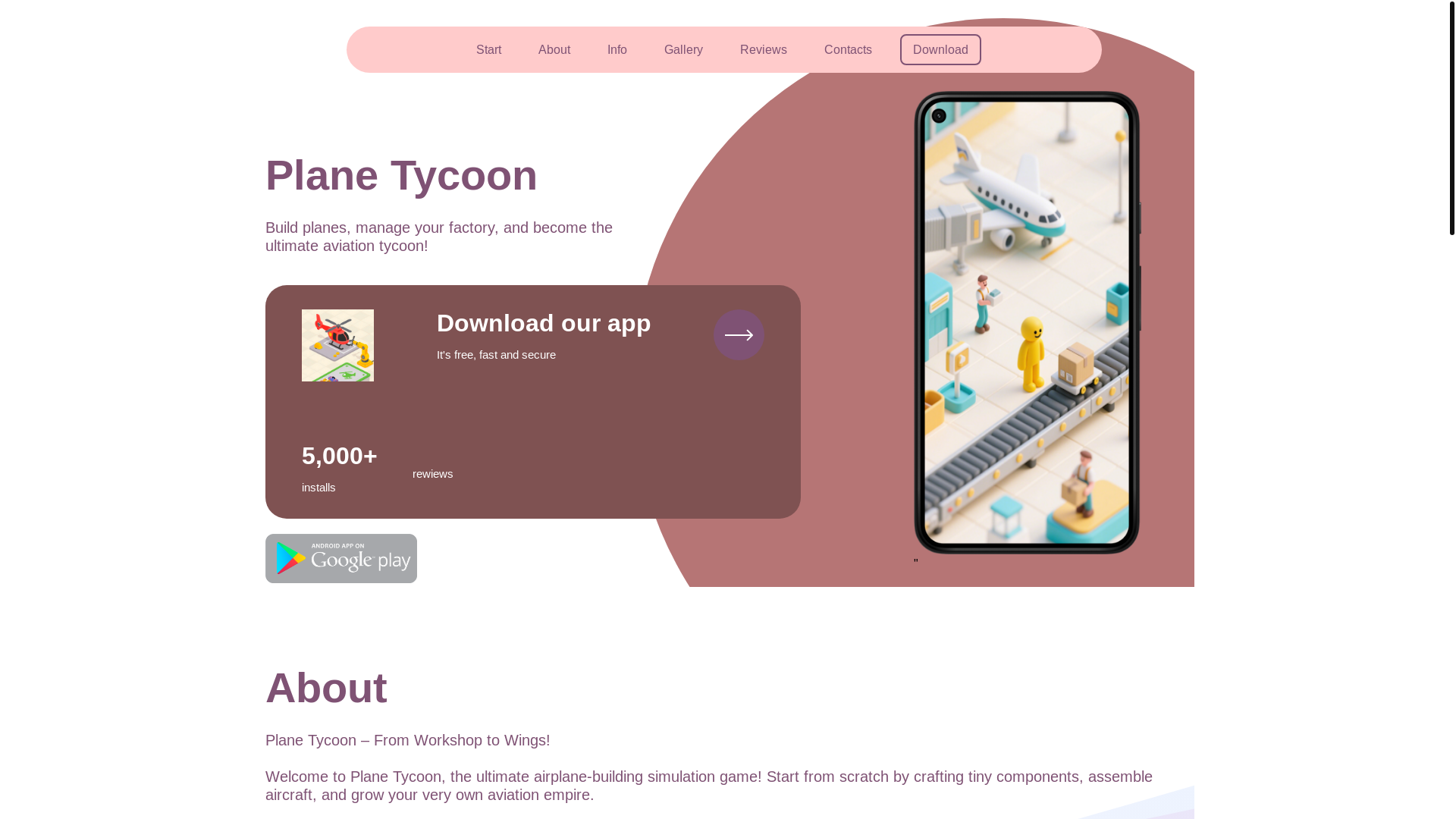 website screenshot of https://aviastarfly.store/