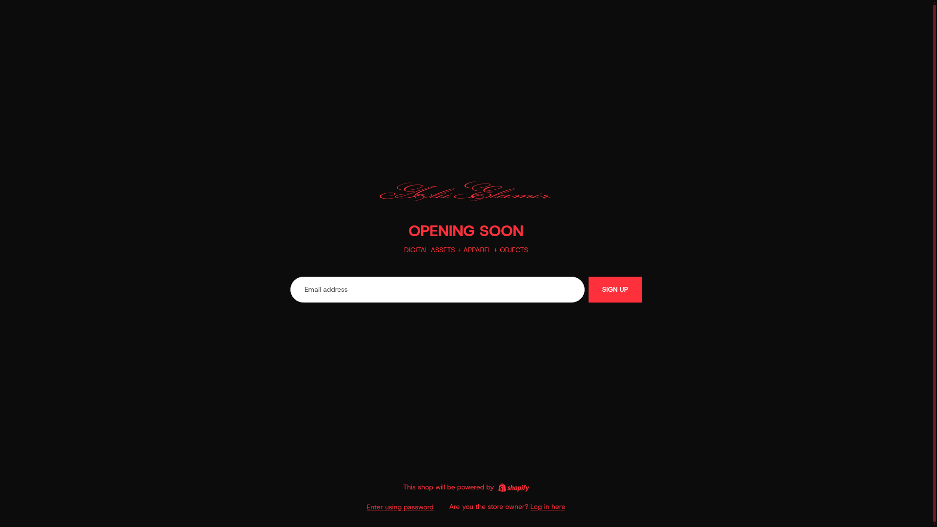 website screenshot of https://stuffbyaea.com/