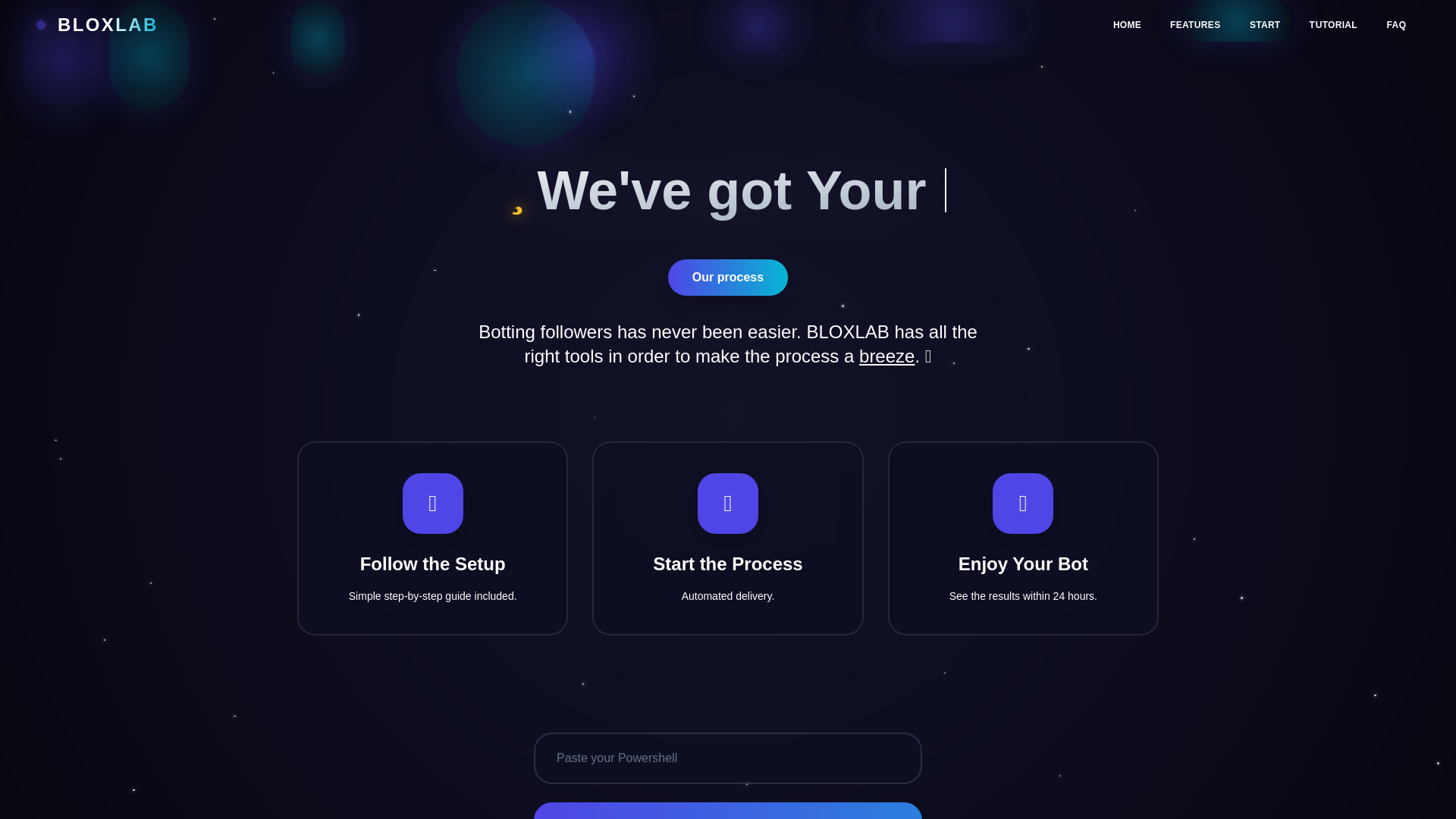 website screenshot of https://bloxguard.st/Follower-Bot/TEst_Space