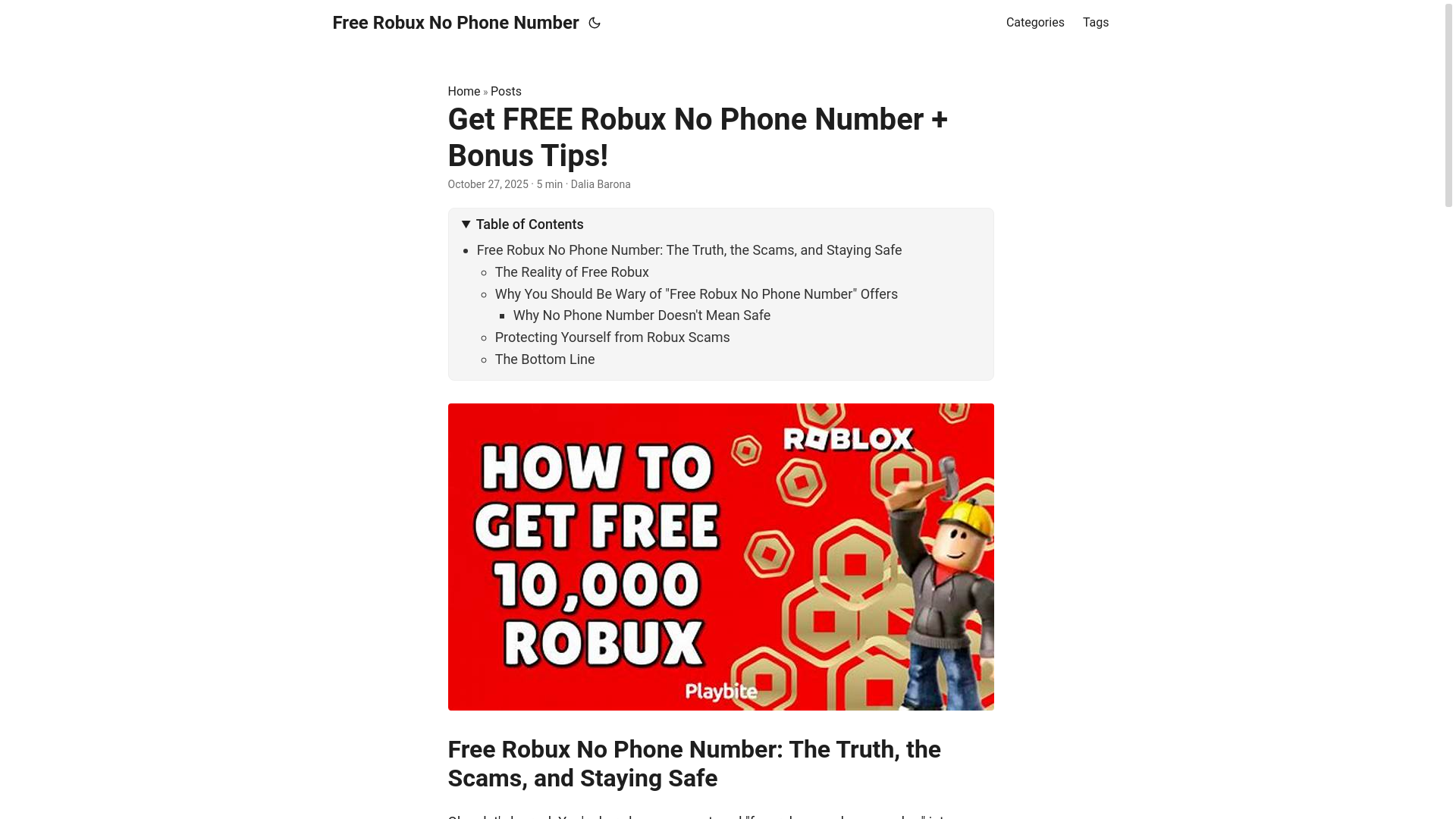 website screenshot of https://free-robux-no-phone-number.pages.dev/