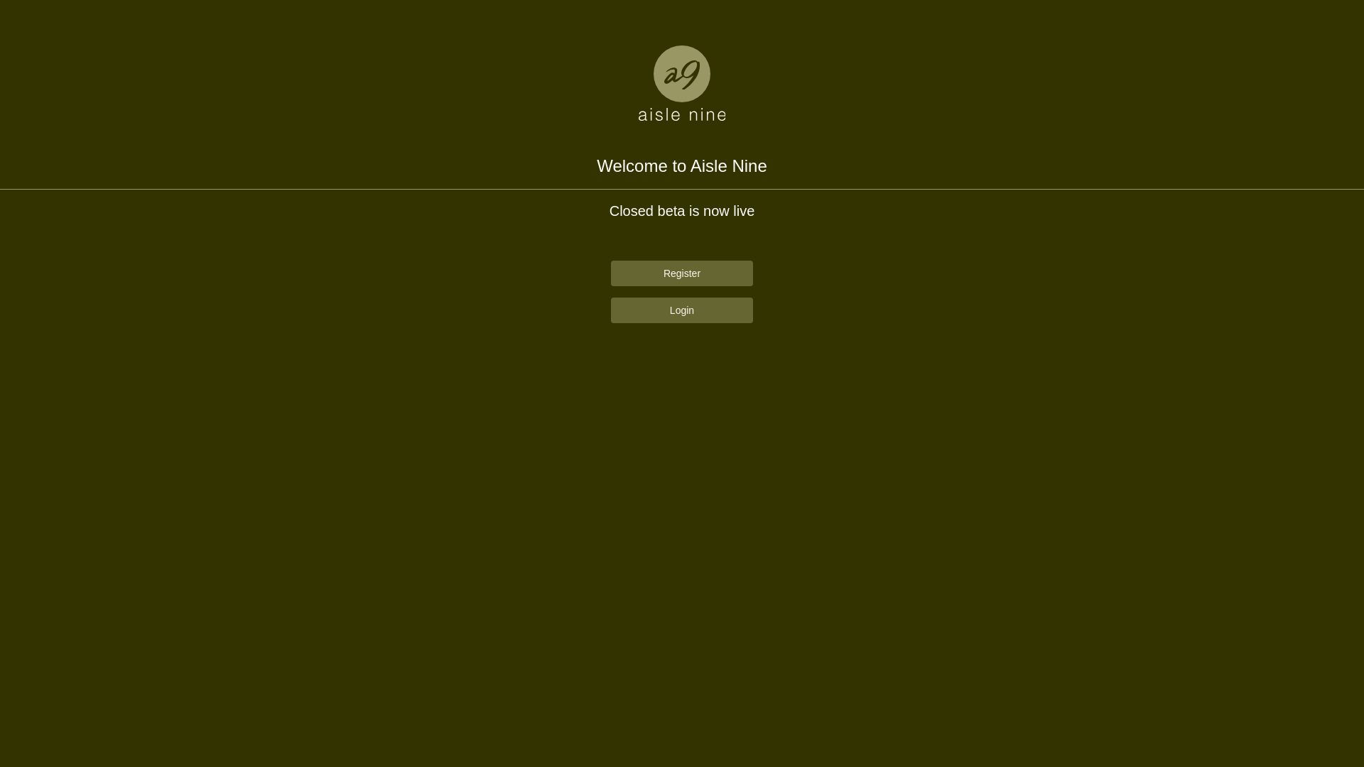website screenshot of https://aisle-nine-customer.pages.dev/
