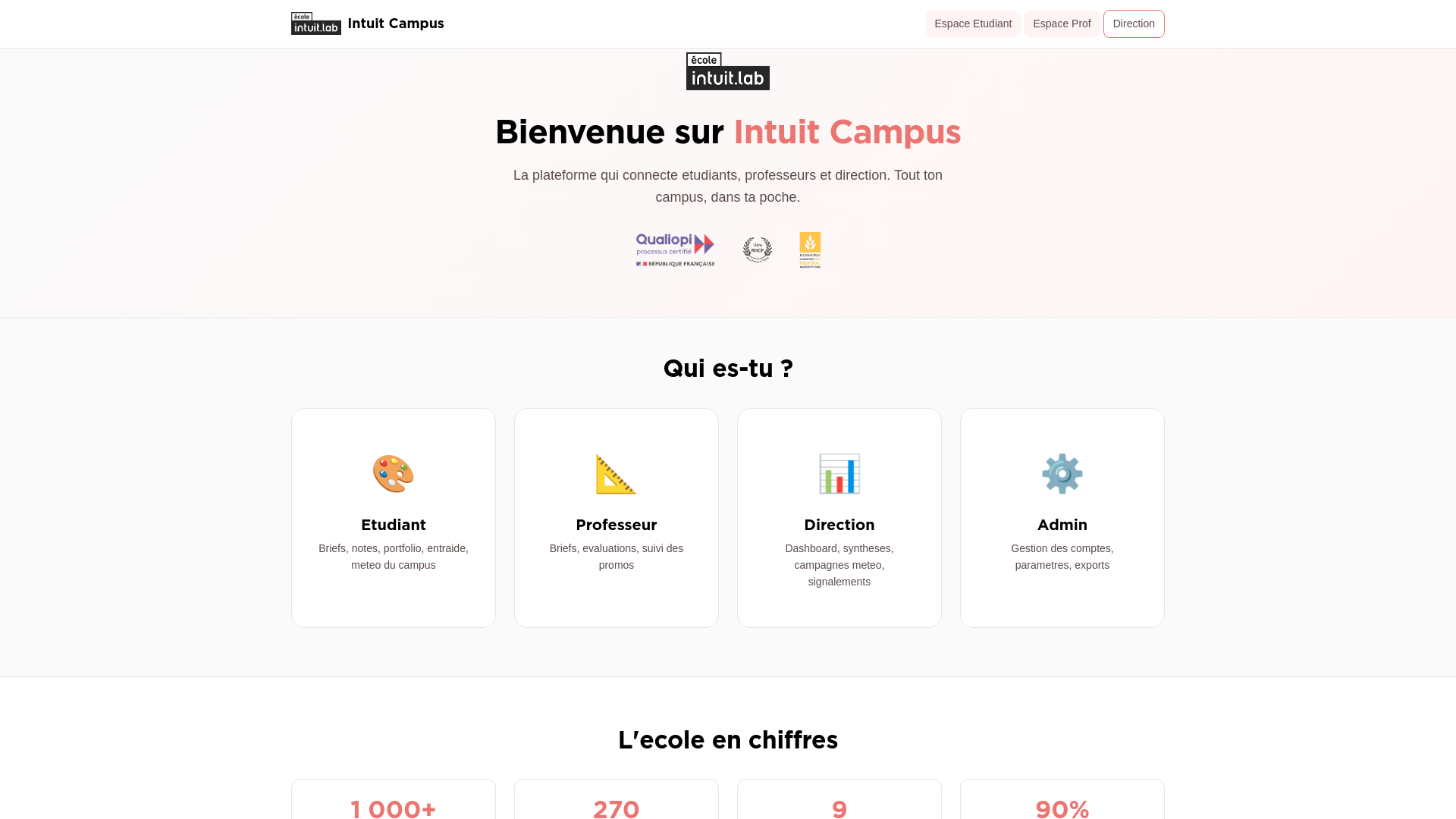 website screenshot of https://intuit-campus.pages.dev/