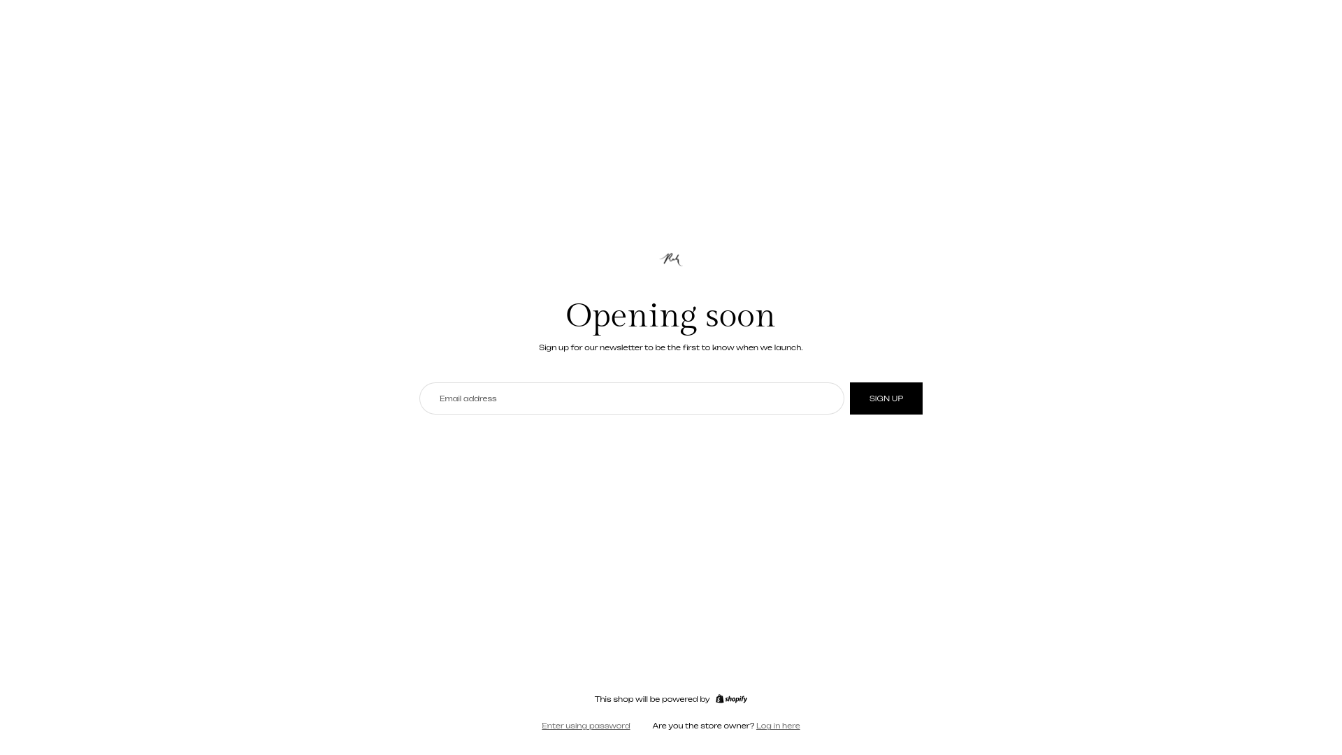 website screenshot of https://ruhlabel.com/