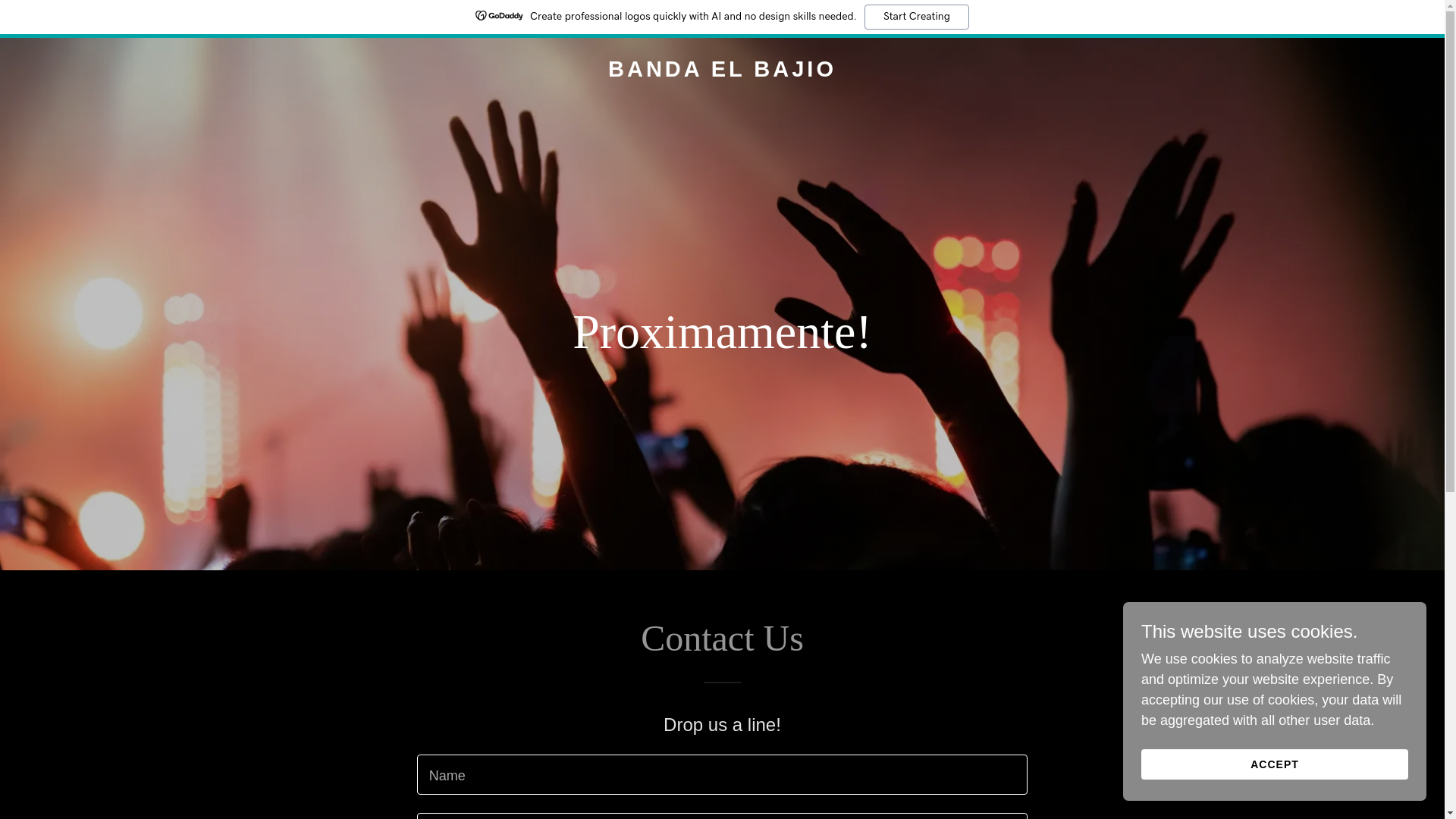 website screenshot of https://bandaelbajio.com/