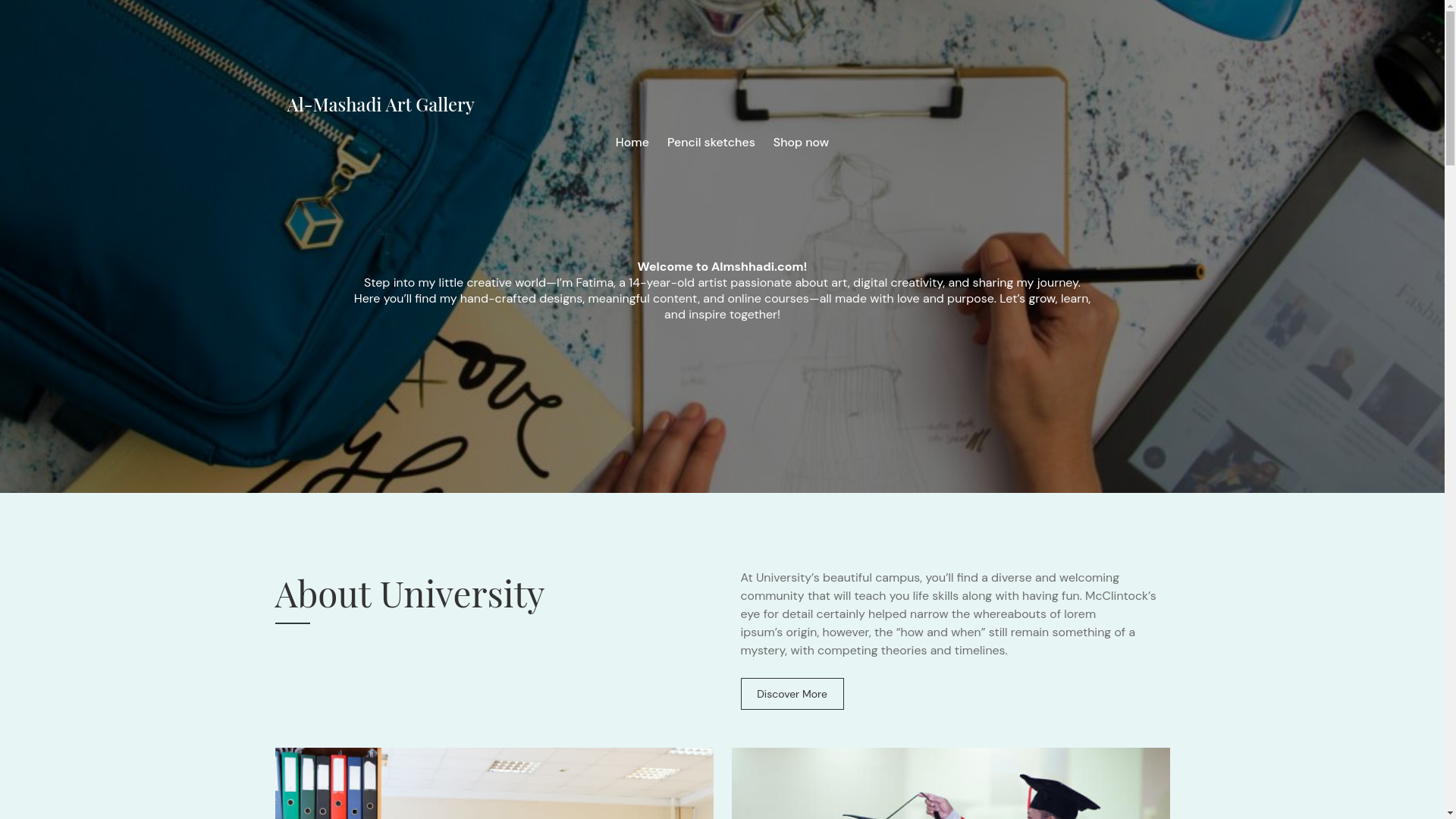 website screenshot of https://almashhadi.pk/