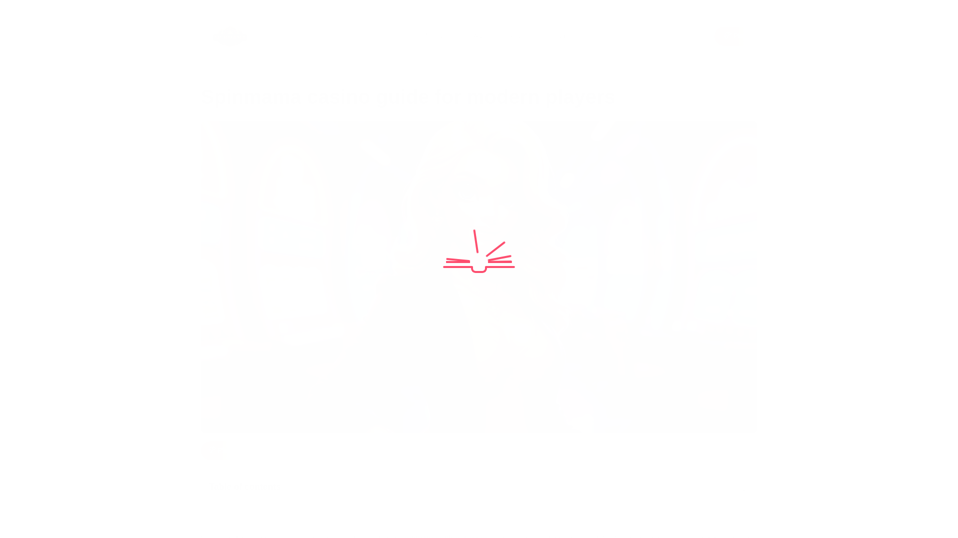 website screenshot of https://spinmama-casinoreview-org.pages.dev/