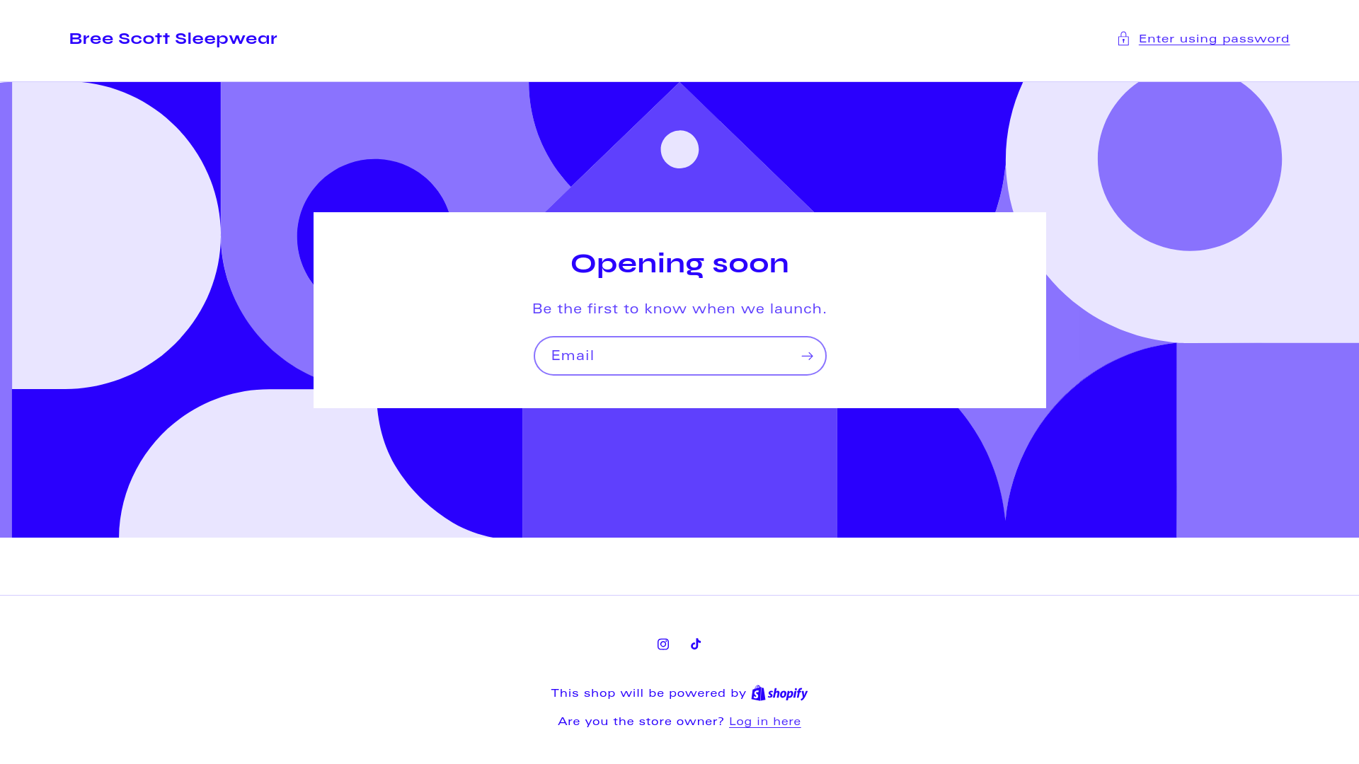 website screenshot of https://bcsleepwear.shop/