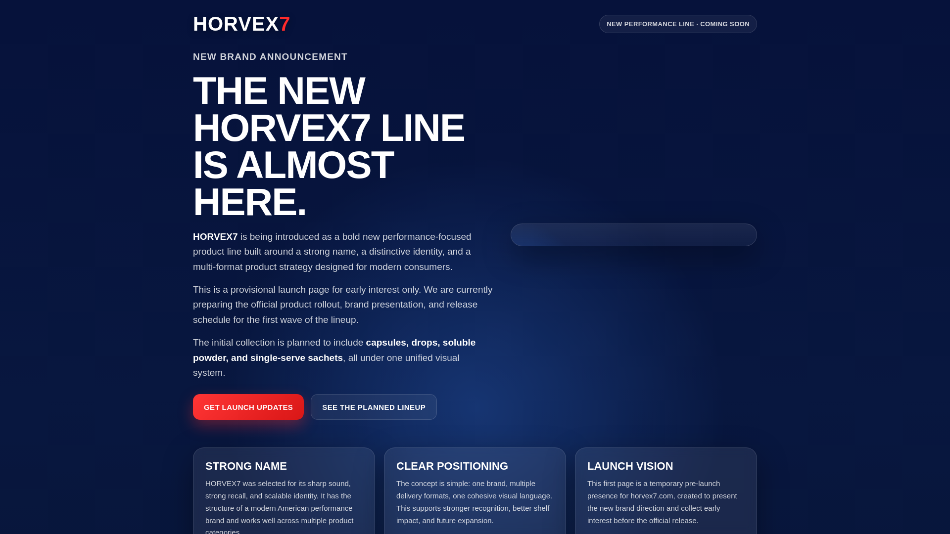 website screenshot of https://horvex7.com/