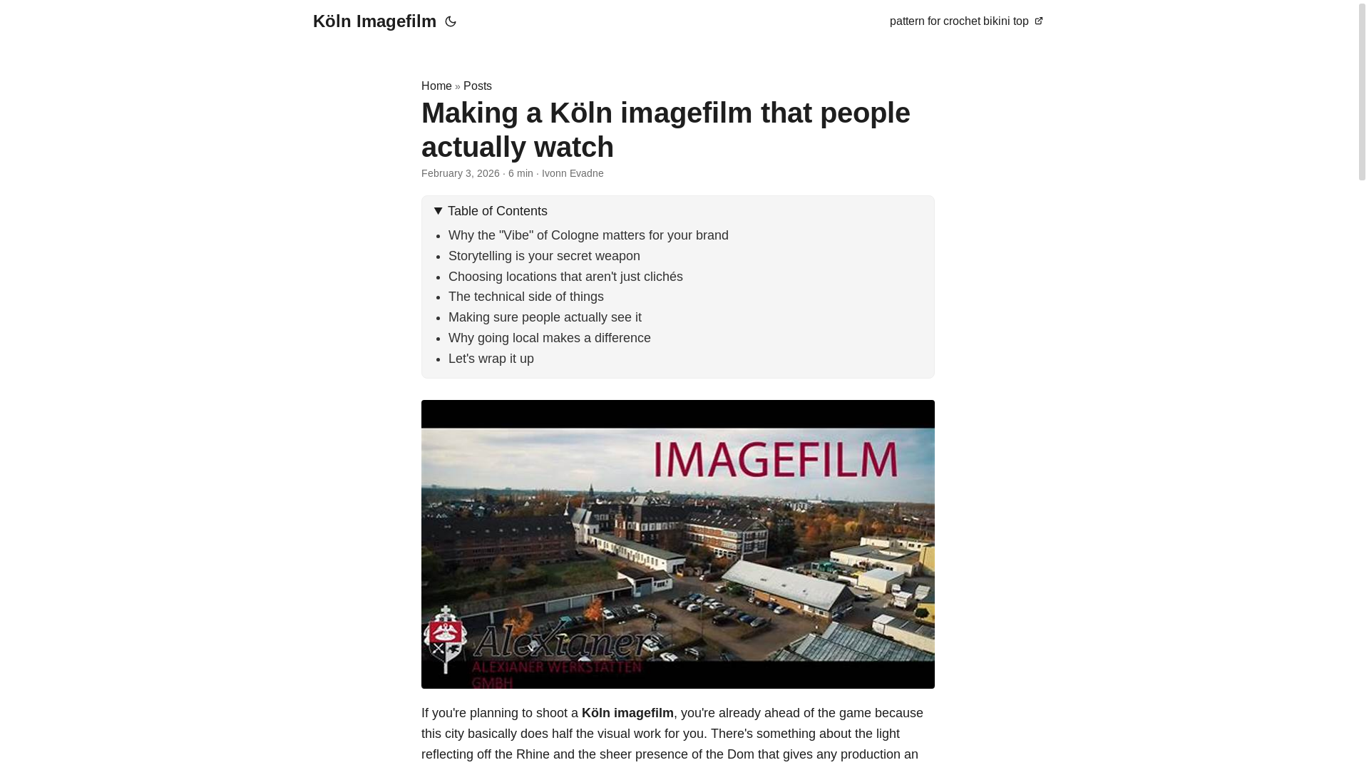 website screenshot of https://kln-imagefilm.pages.dev/