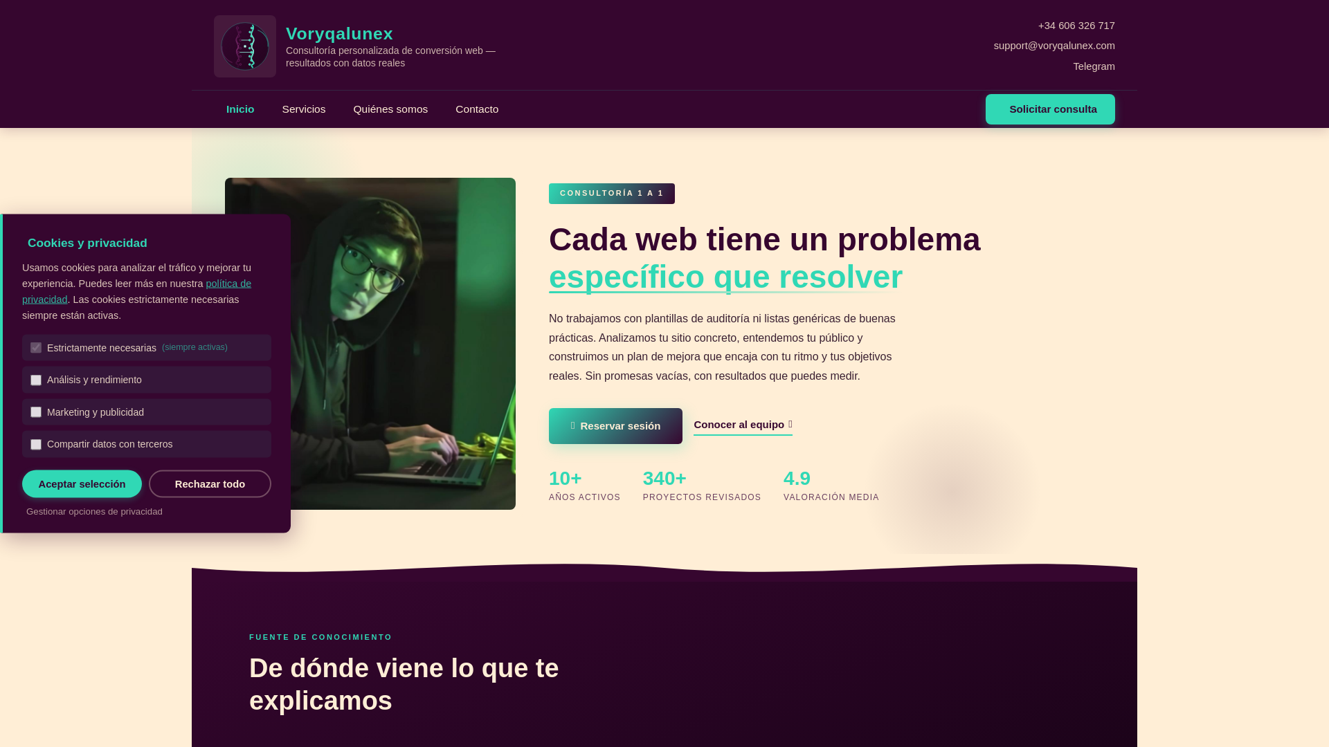 website screenshot of https://voryqalunex.com
