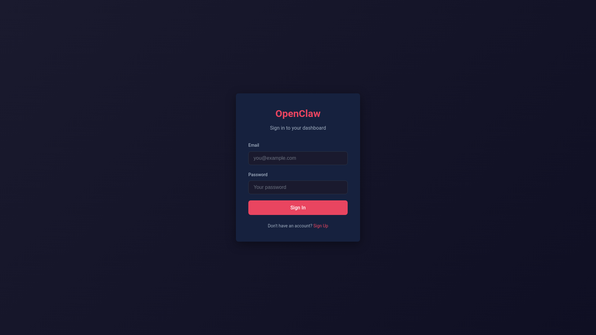 website screenshot of https://openclaw-dashboard.pages.dev/