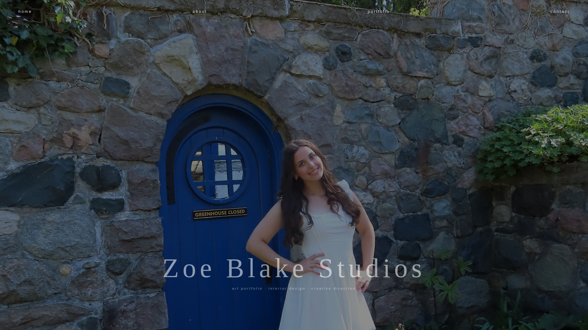 website screenshot of https://zoeblakestudios.pages.dev/