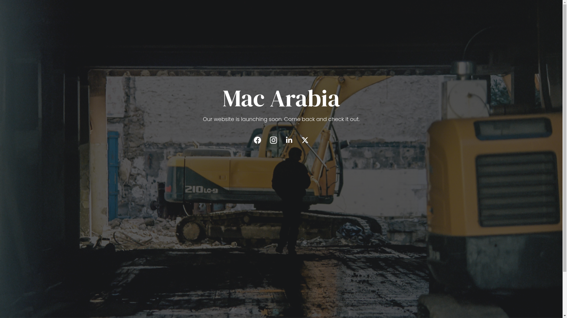 website screenshot of https://macarabia.in/