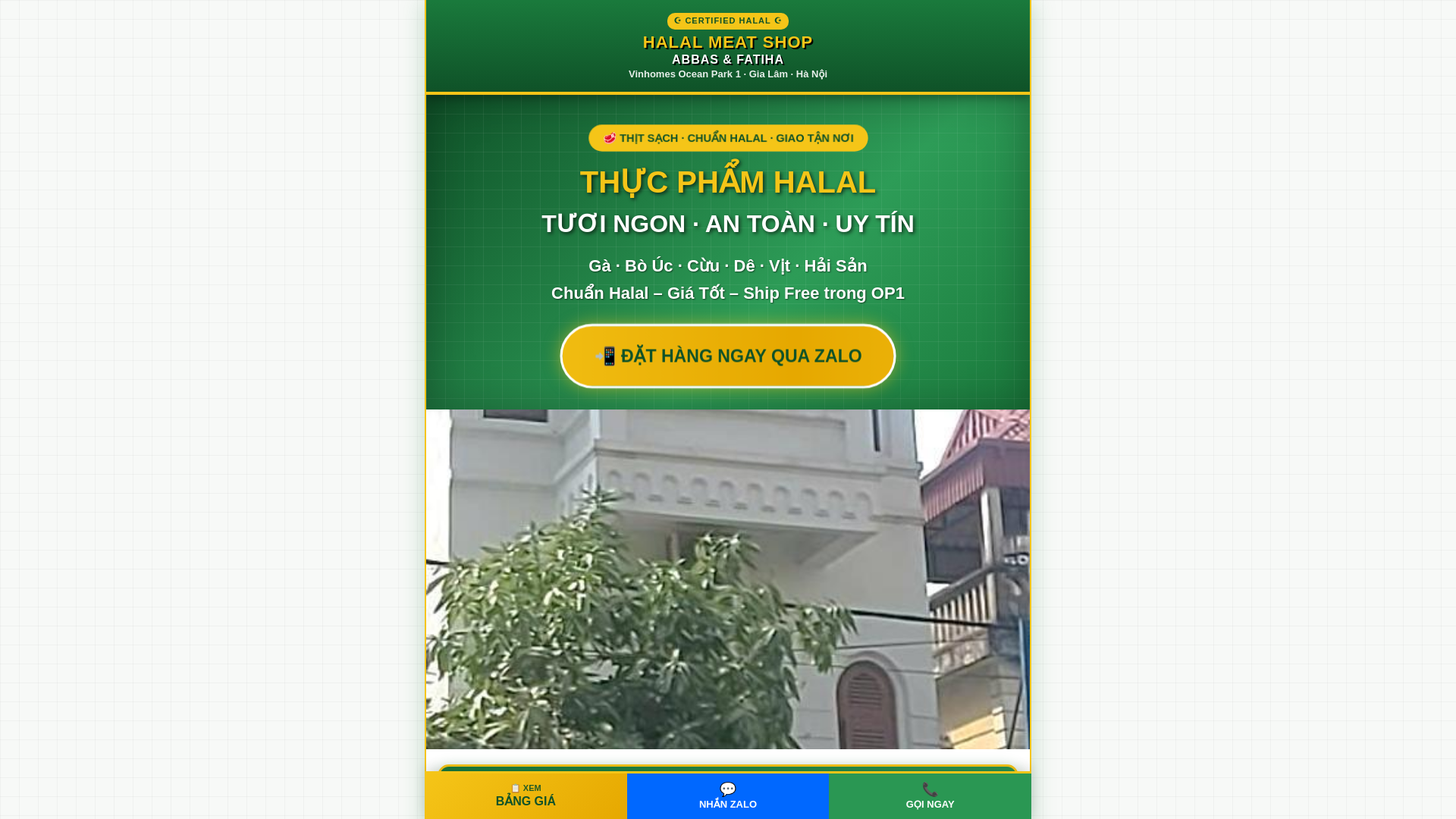 website screenshot of https://halalmeat-abbas-fatiha.pages.dev/