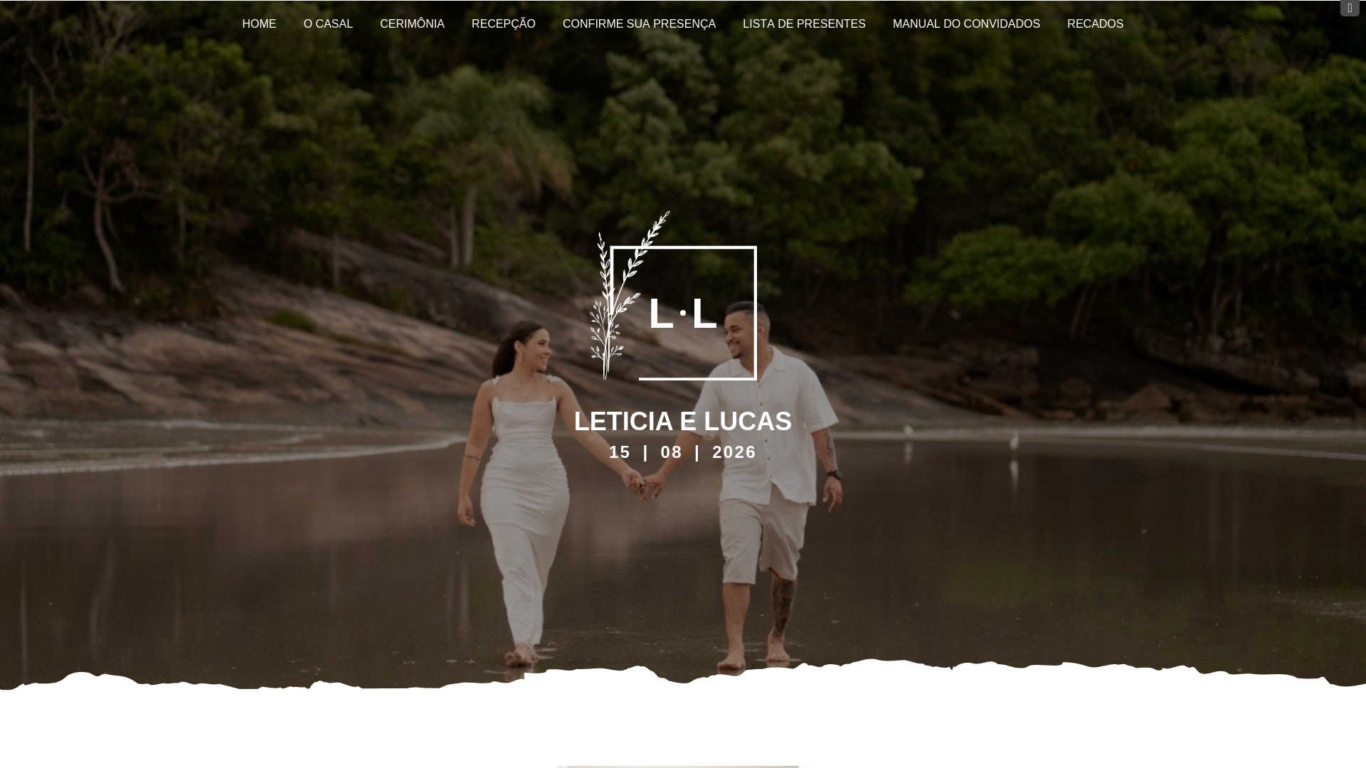 website screenshot of https://leticiaelucas15-08.com.br/