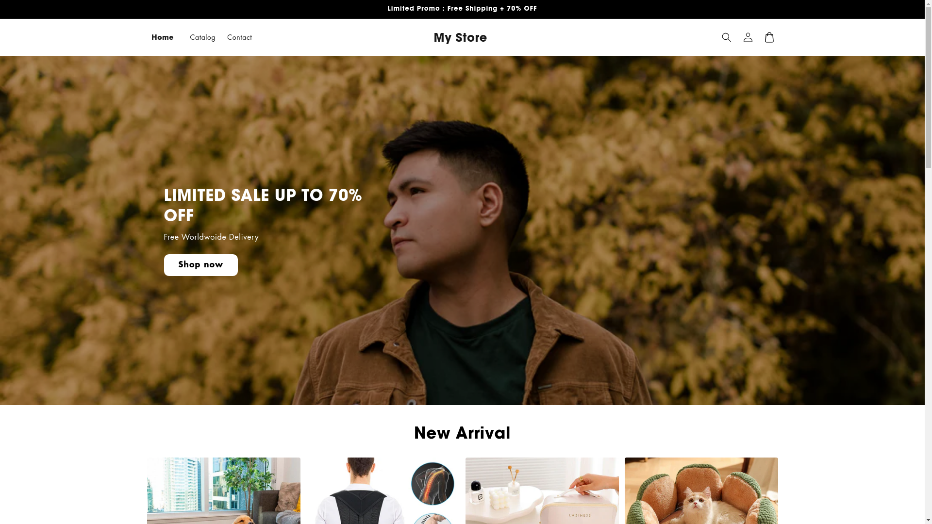website screenshot of https://harbore.store/