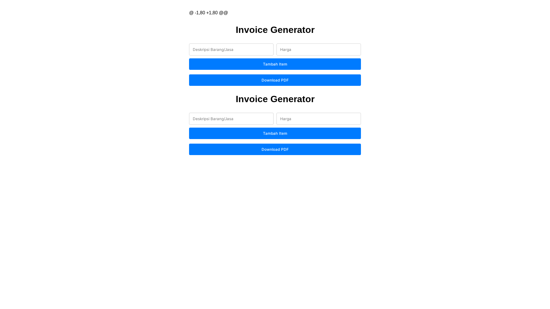 website screenshot of https://depan.pages.dev/