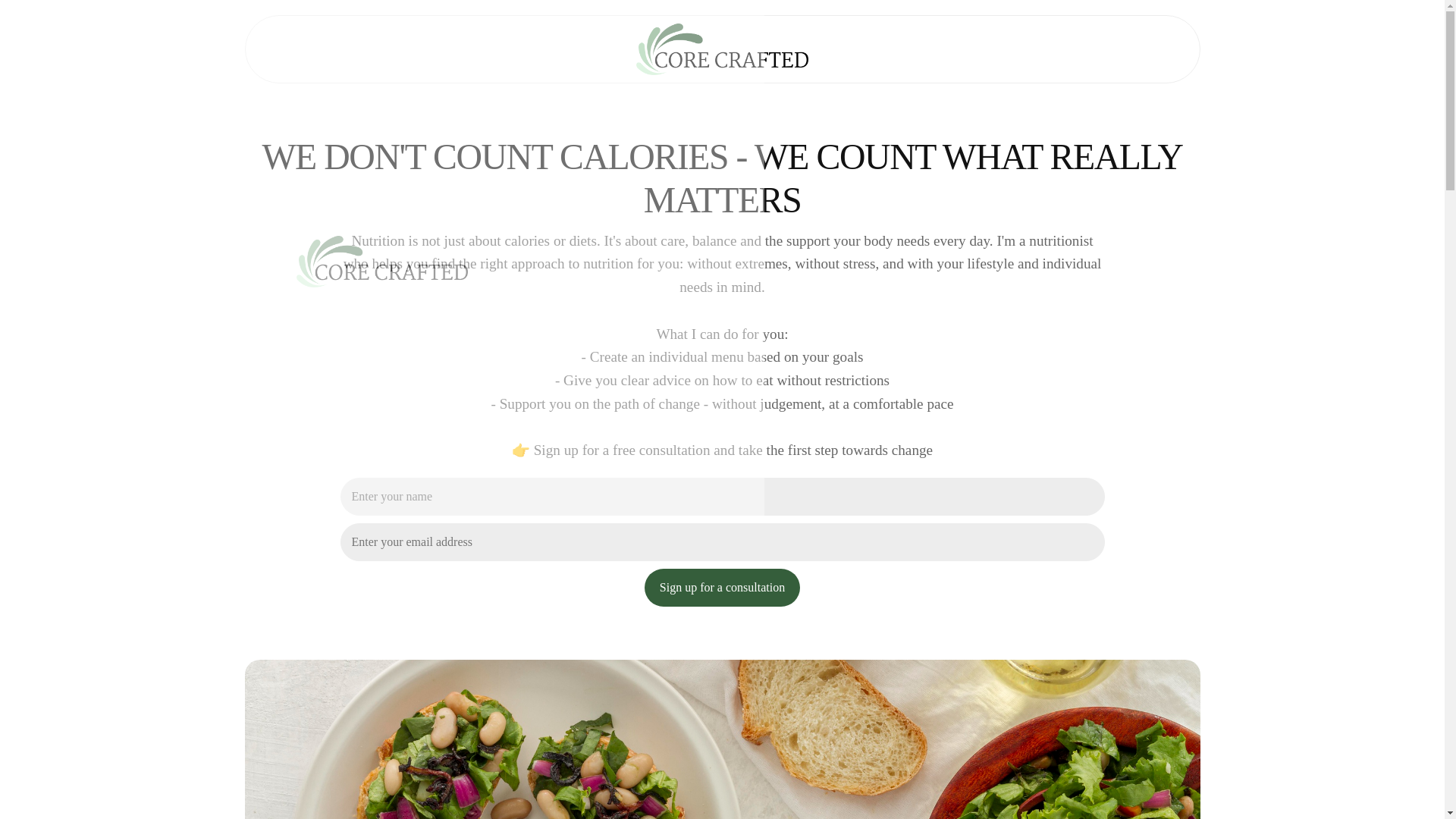 website screenshot of https://corecrafteds.info/