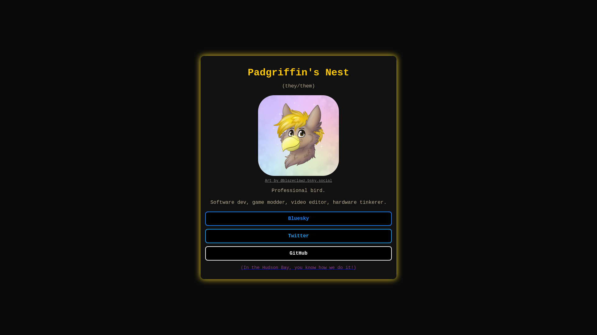 website screenshot of https://padgriffin-com.pages.dev/