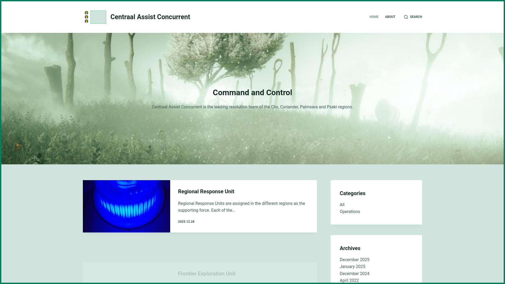 website screenshot of https://encac.com/