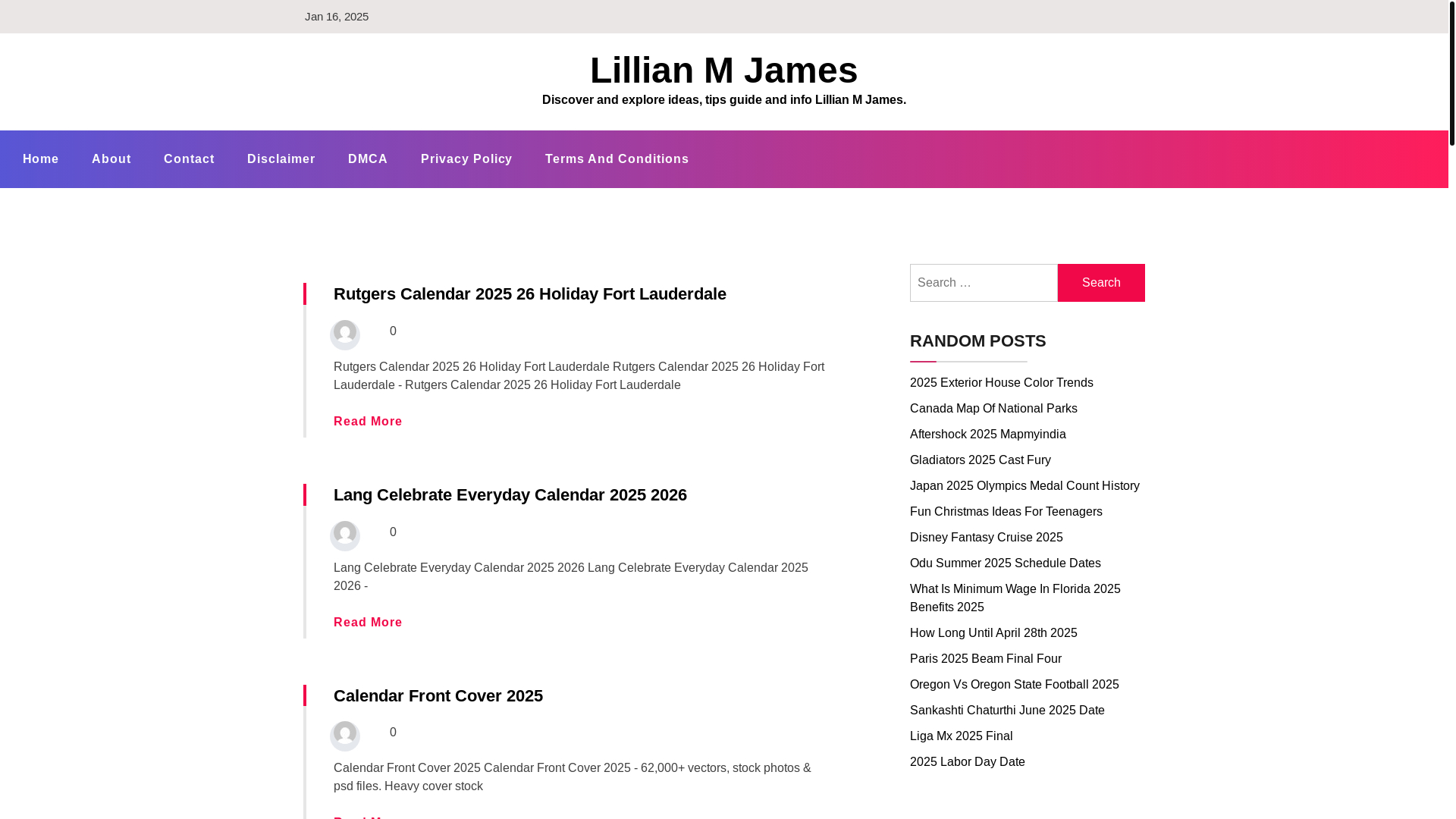 website screenshot of https://lillianmjamese.pages.dev/