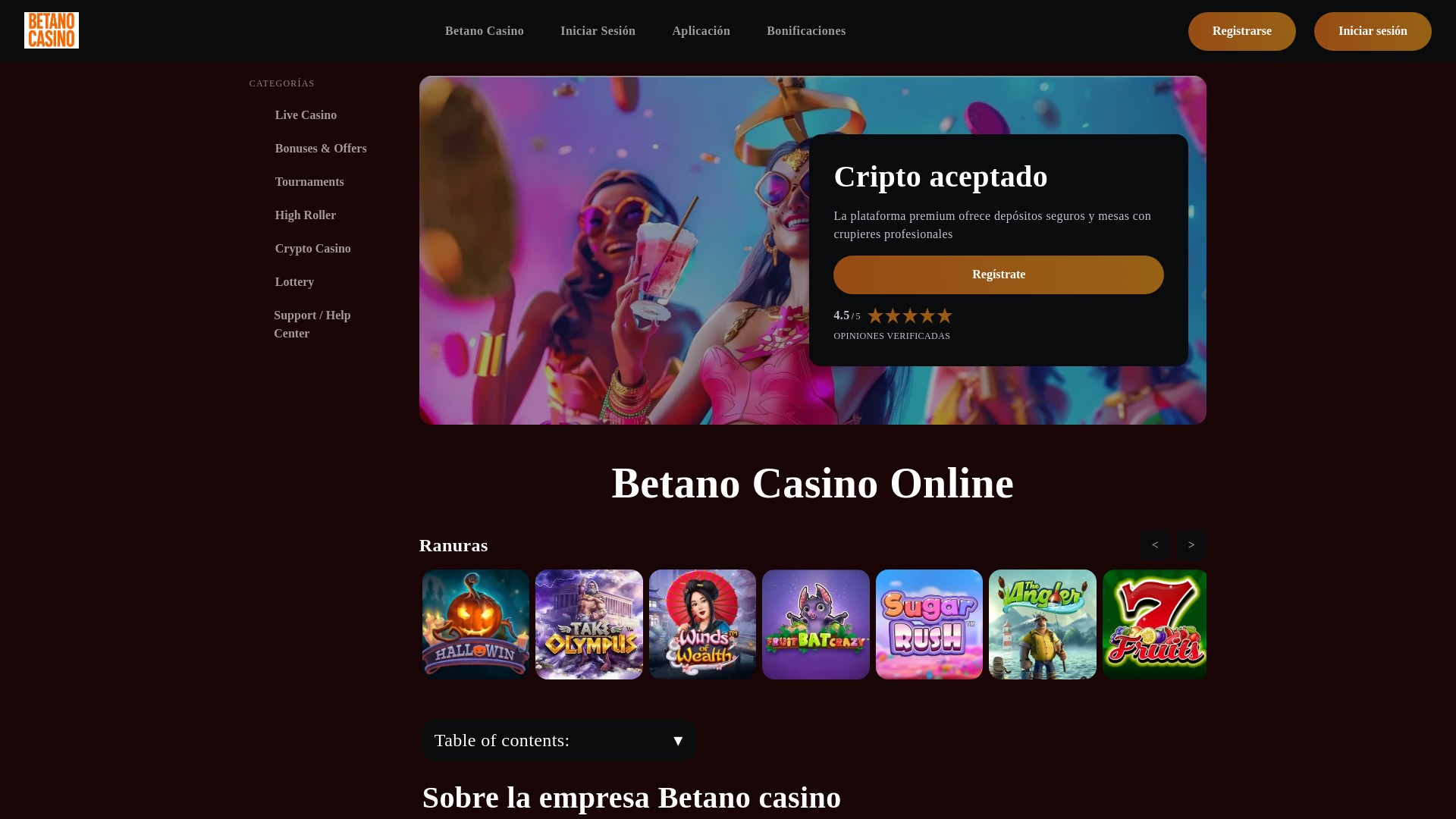 website screenshot of https://apuestaahora.bet/
