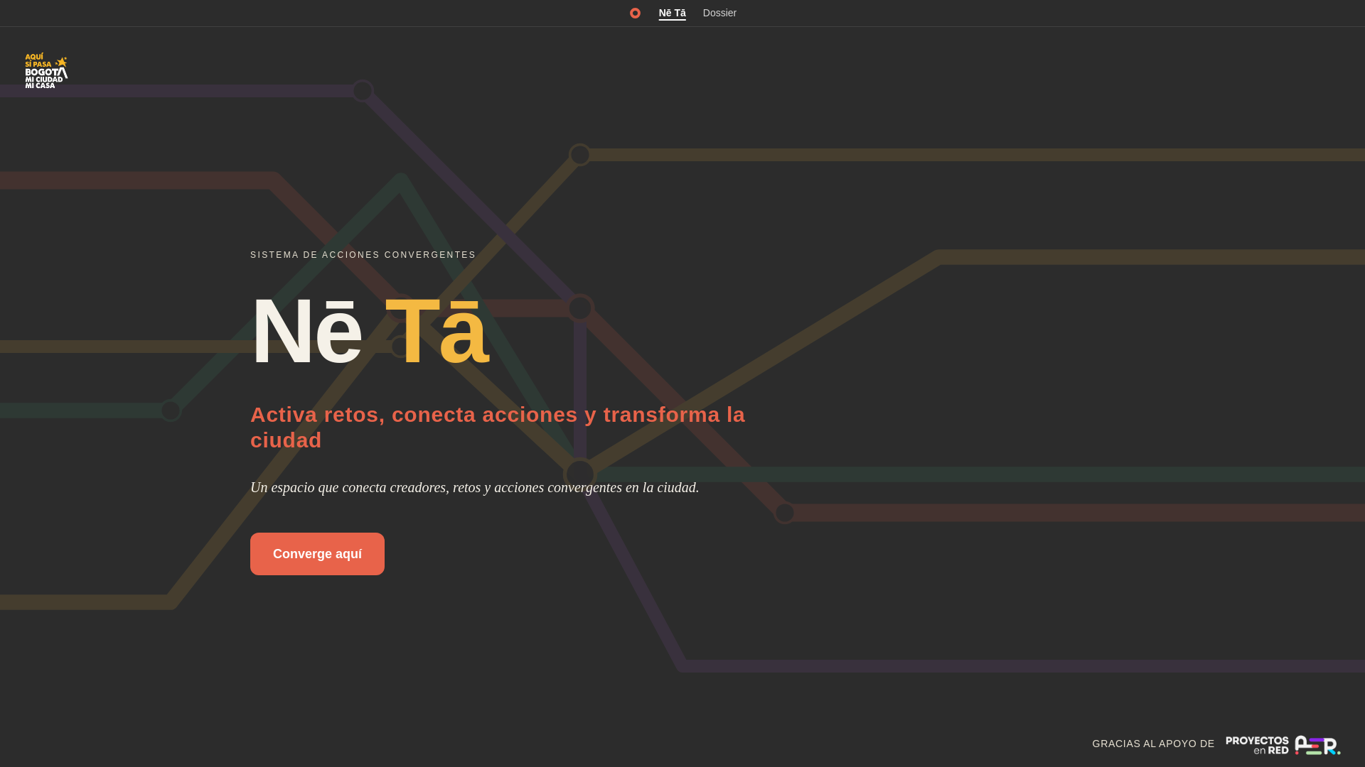 website screenshot of https://ne-ta.org/