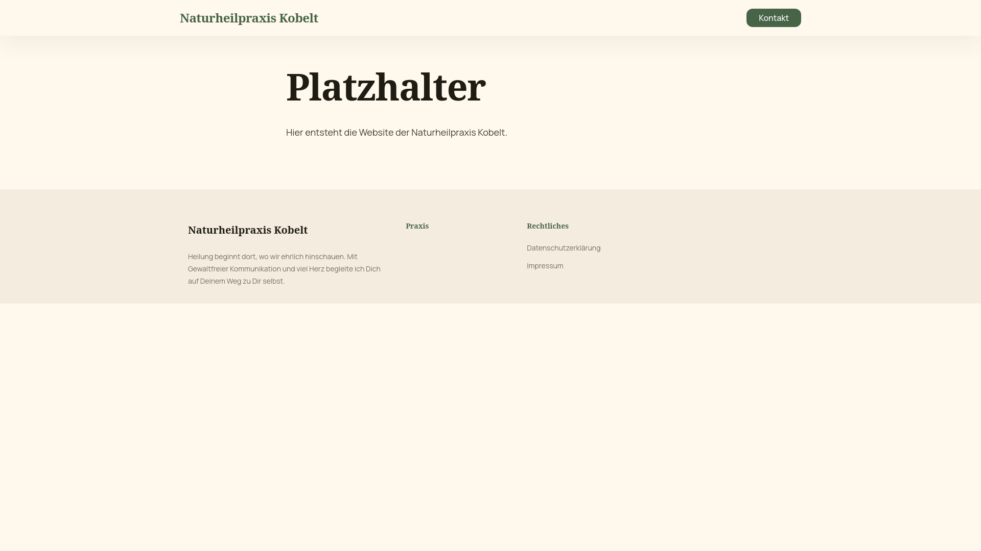 website screenshot of https://naturheilpraxis-kobelt.de