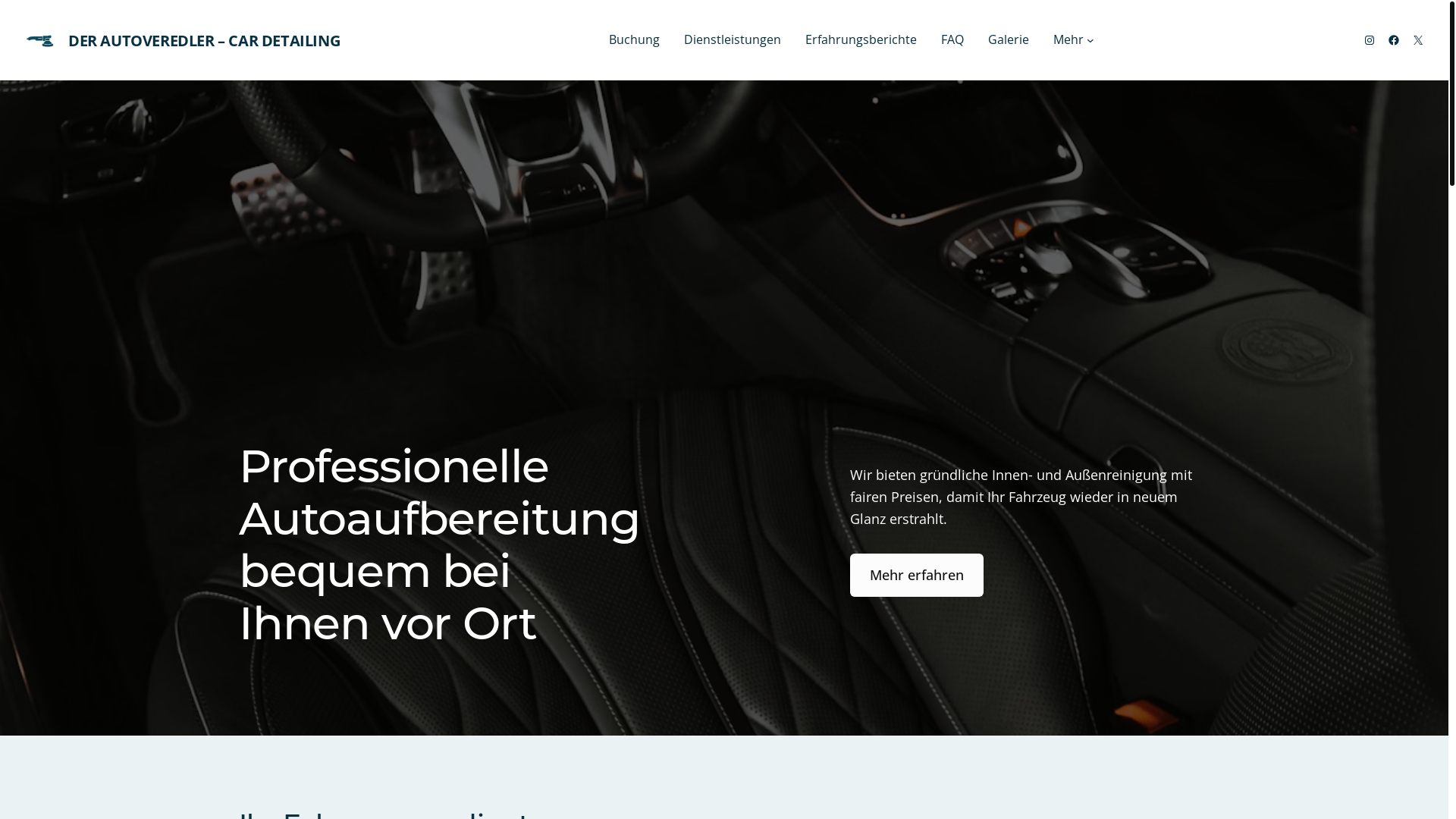 website screenshot of https://derautoveredler.de/