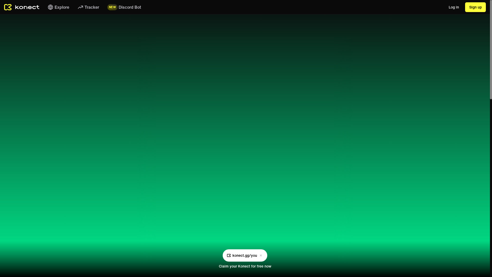website screenshot of https://konect.gg/xzylas