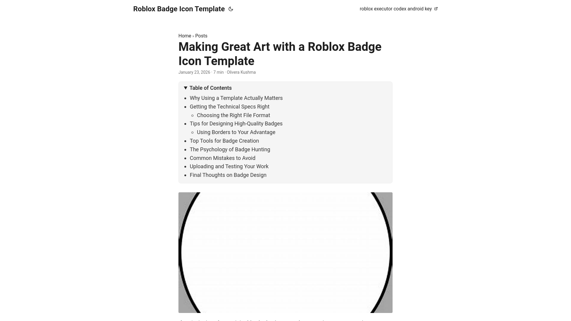website screenshot of https://roblox-badge-icon-template.pages.dev/