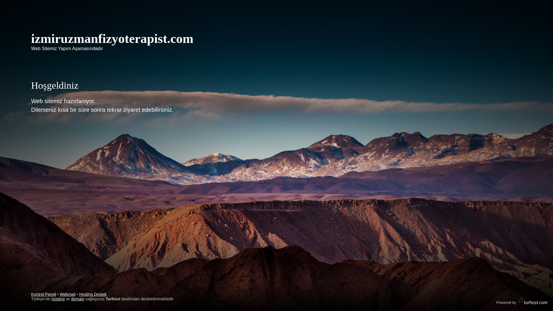 website screenshot of https://izmiruzmanfizyoterapist.com/