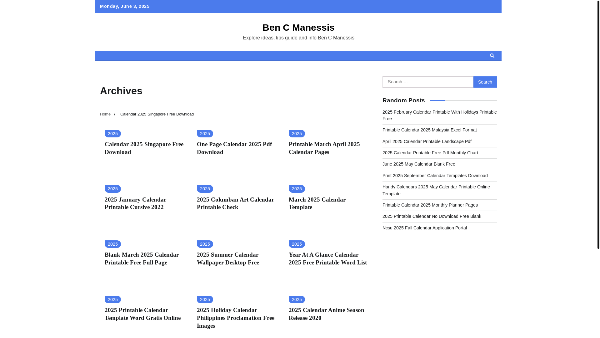 website screenshot of https://bencmanessis.pages.dev/