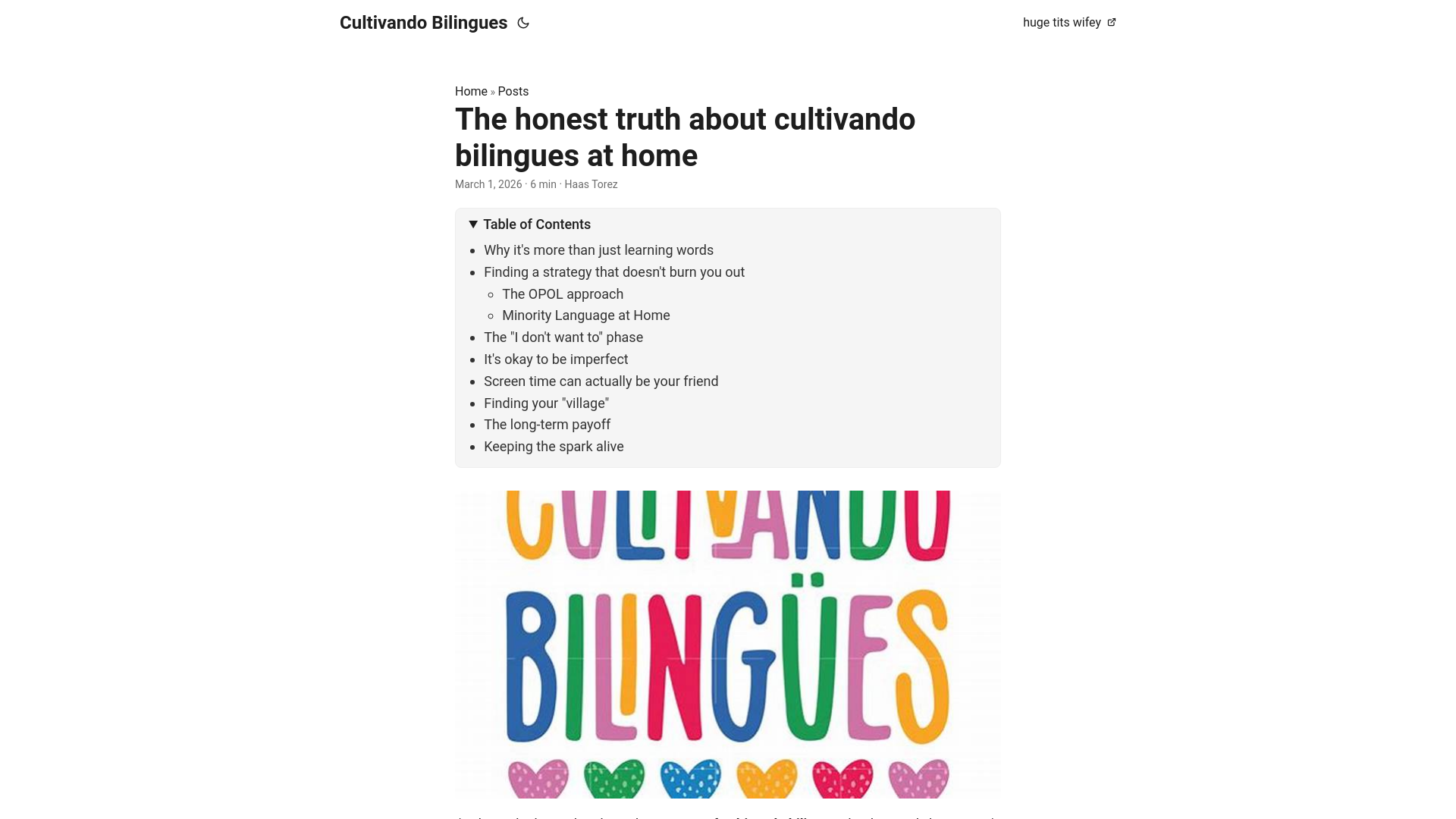 website screenshot of https://cultivando-bilingues.pages.dev/