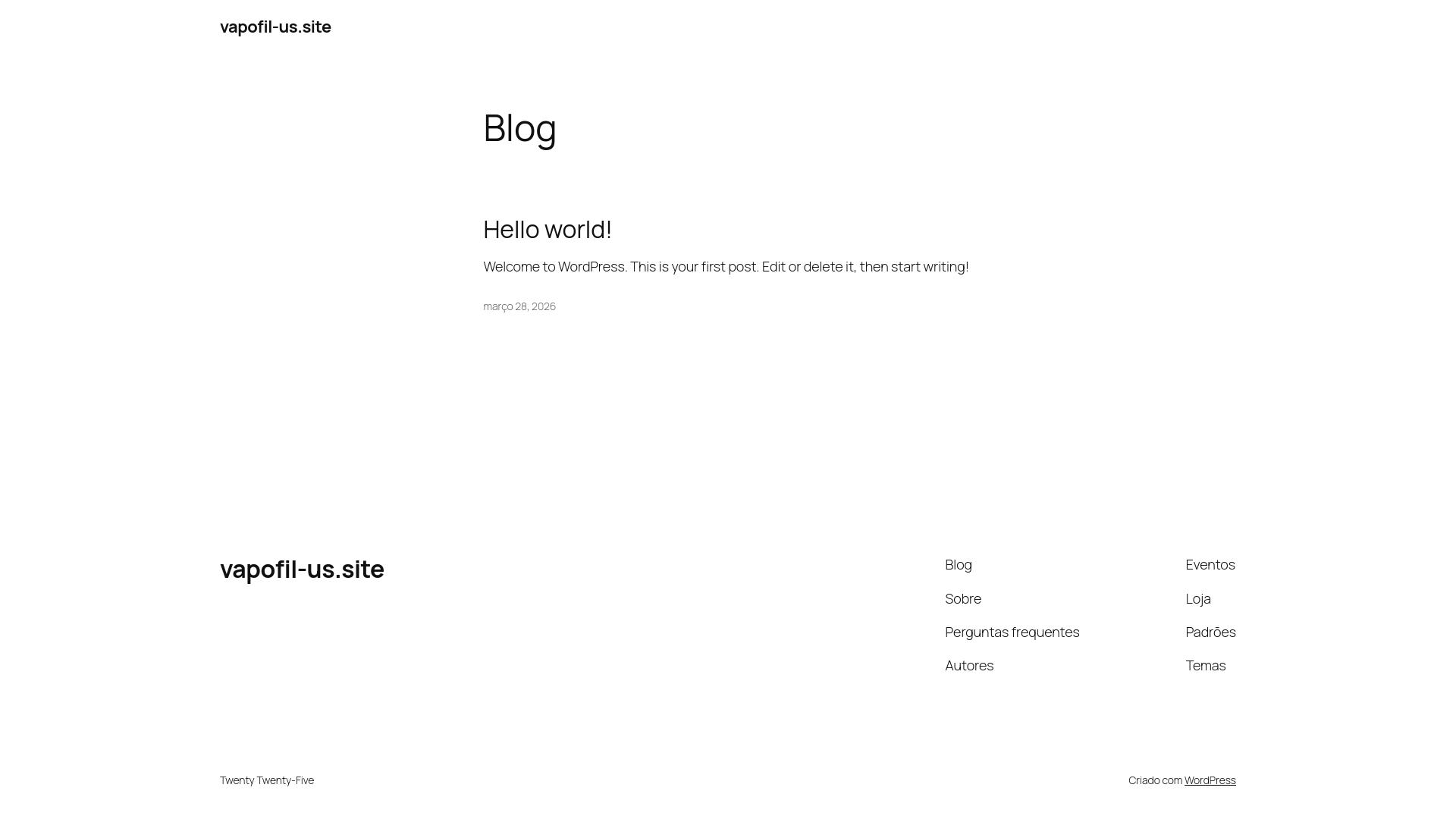 website screenshot of https://vapofil-us.site/