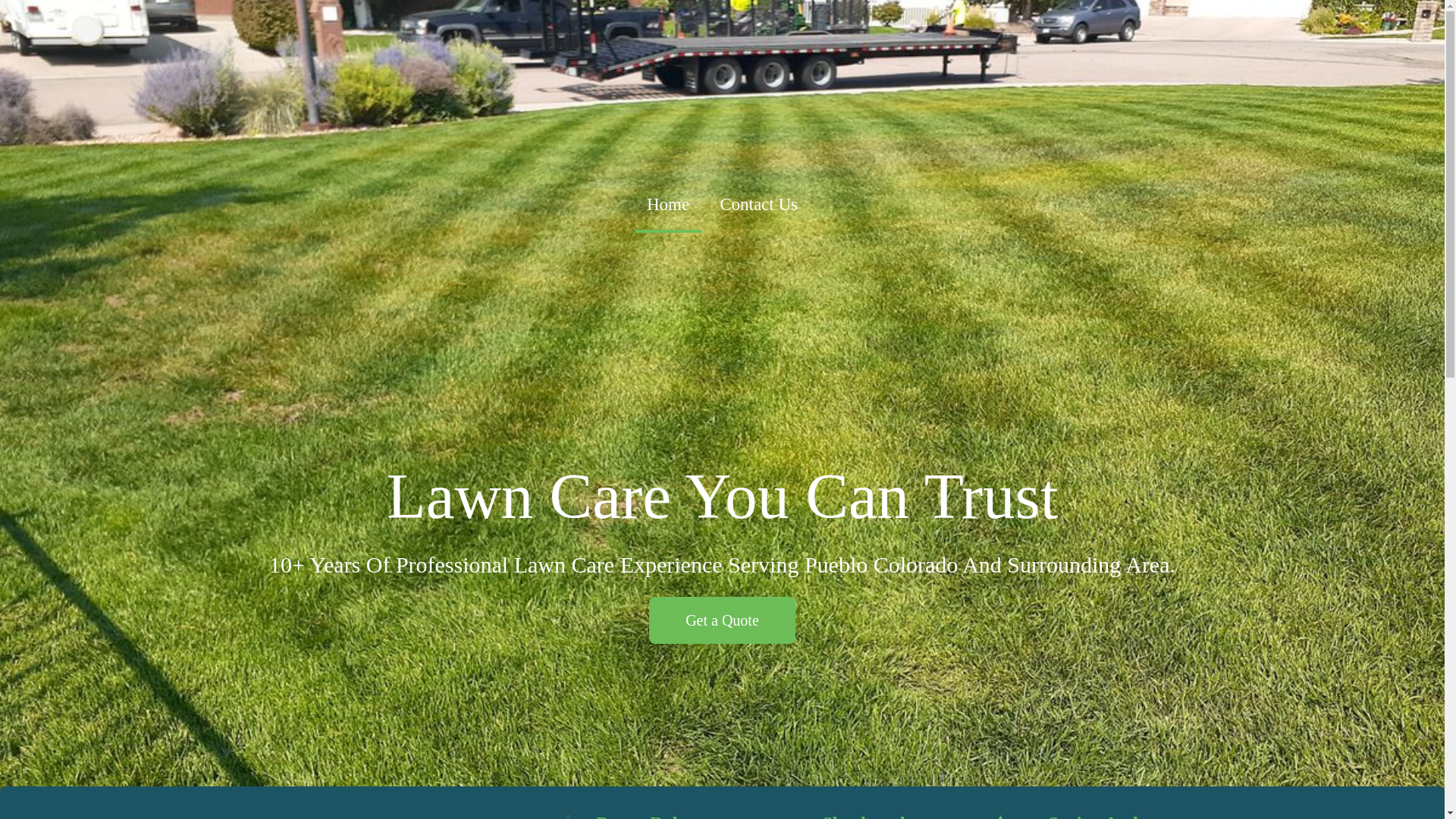 website screenshot of https://bighornlawncare.com/