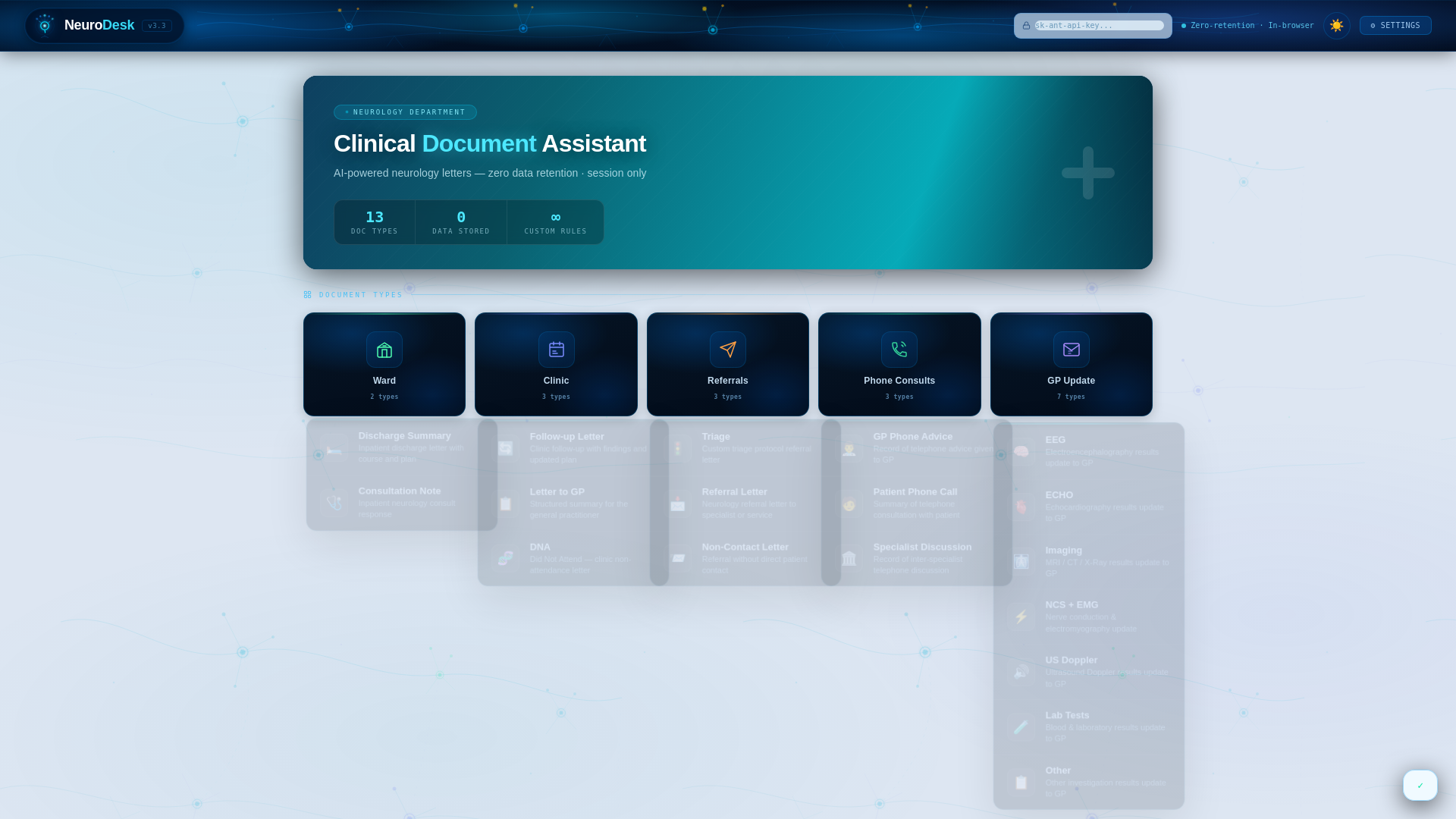 website screenshot of https://neurodesk.pages.dev/