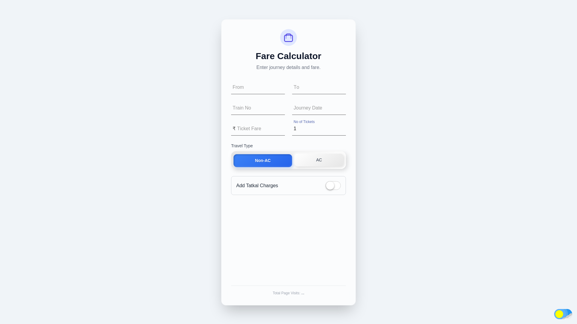 website screenshot of https://tatkalbydevan.pages.dev/