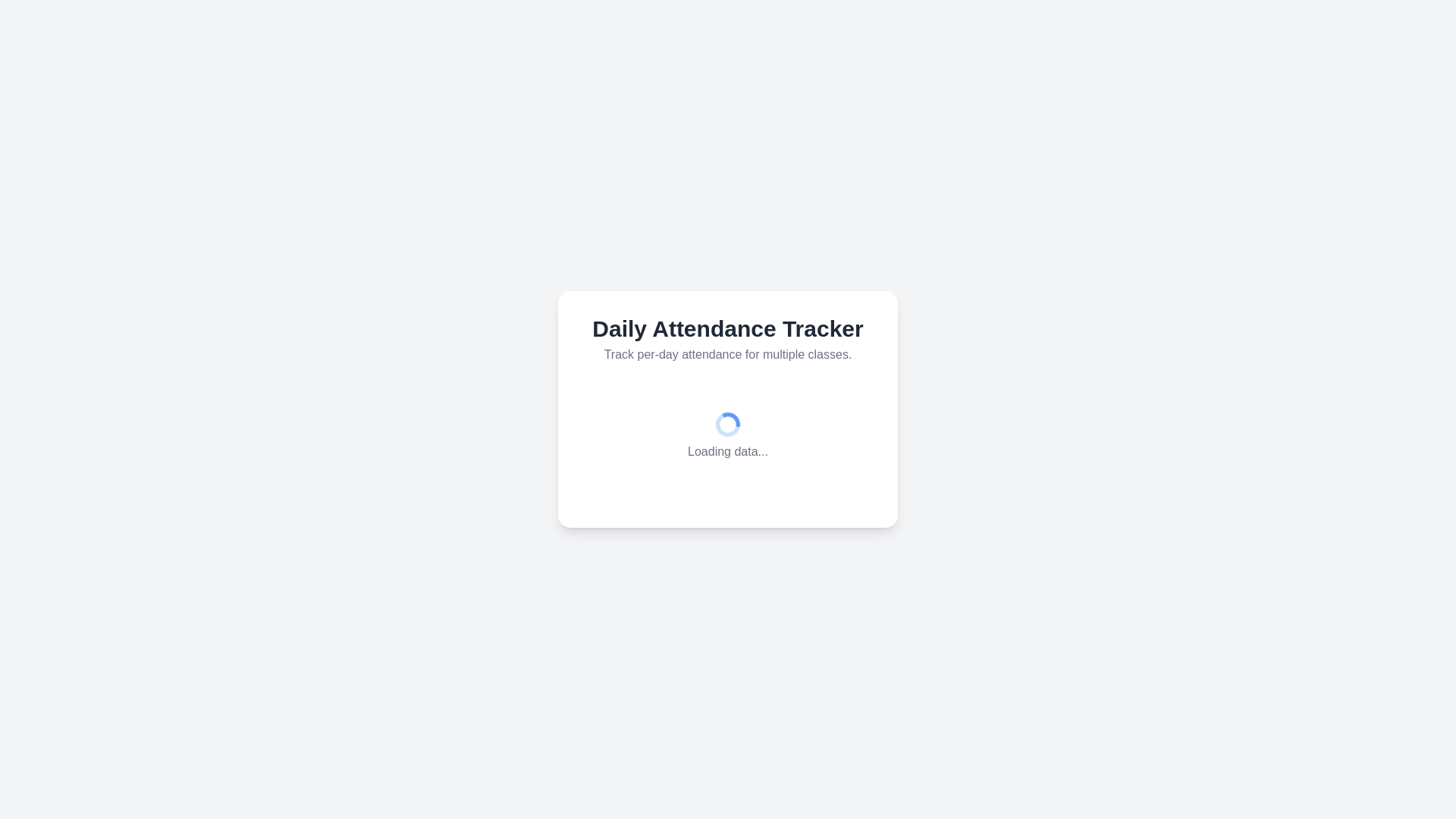 website screenshot of https://attendance-rr1.pages.dev/