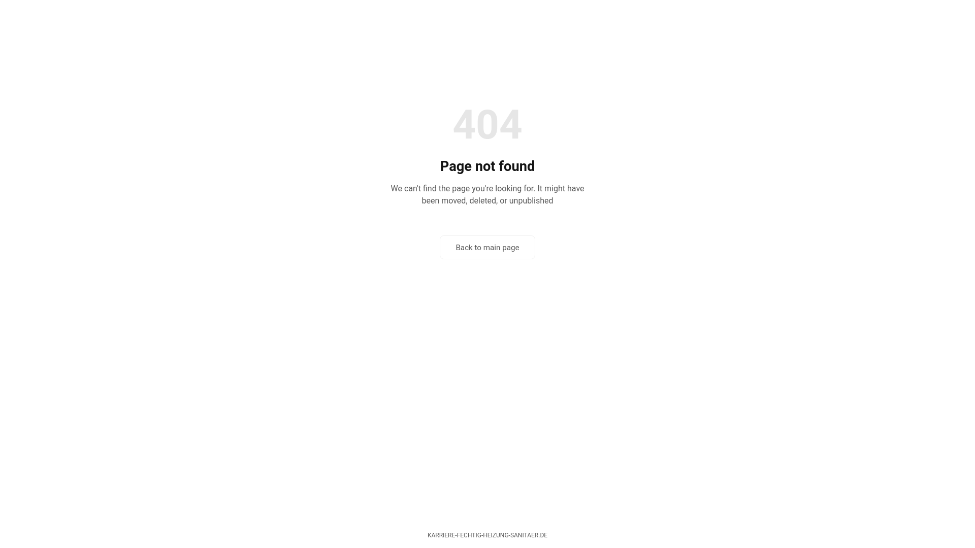 website screenshot of https://karriere-fechtig-heizung-sanitaer.de/